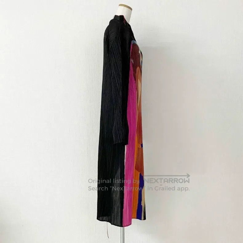 Issey Miyake Issey Miyake Color-block Coat Size M / US 6-8 / IT 42-44 - 3 Thumbnail