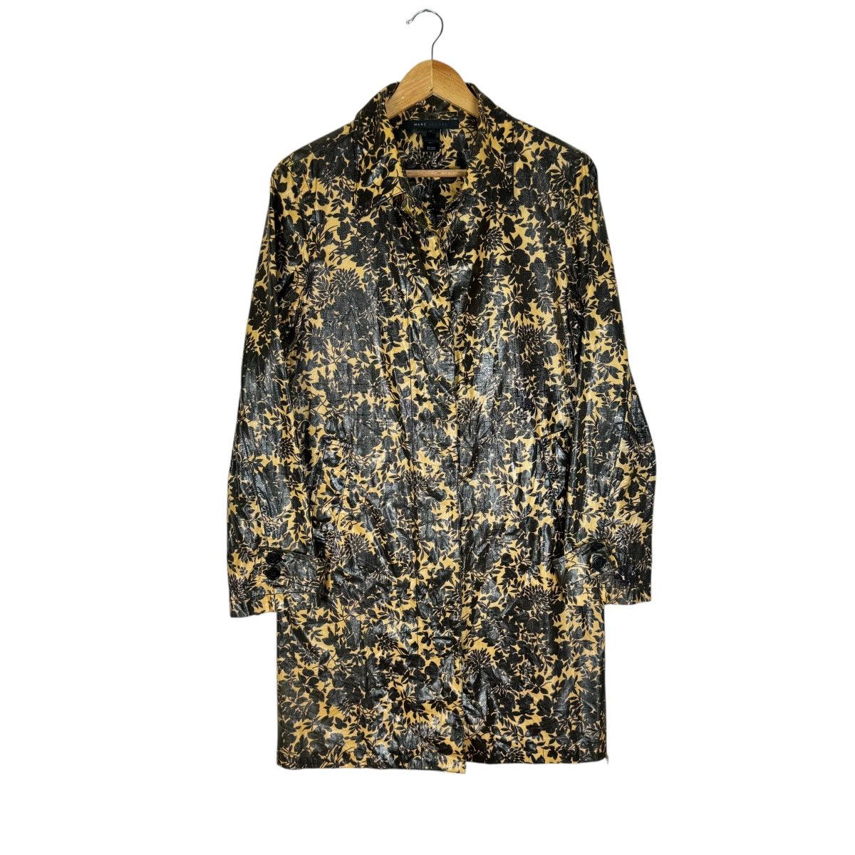 Marc Jacobs ❄️MARC JACOBS OVER PRINT FLOWERS LONG JACKET Size US M / EU 48-50 / 2 - 2 Thumbnail
