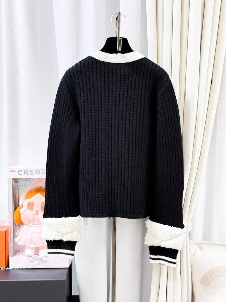 Chanel Chanel Black and white two-pocket cuffs double C logo long Size XS / US 0-2 / IT 36-38 - 3 Thumbnail