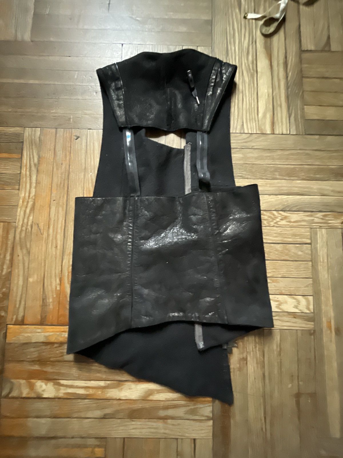 Boris Bidjan Saberi Boris B S leather vest Size US S / EU 44-46 / 1 - 3 Thumbnail