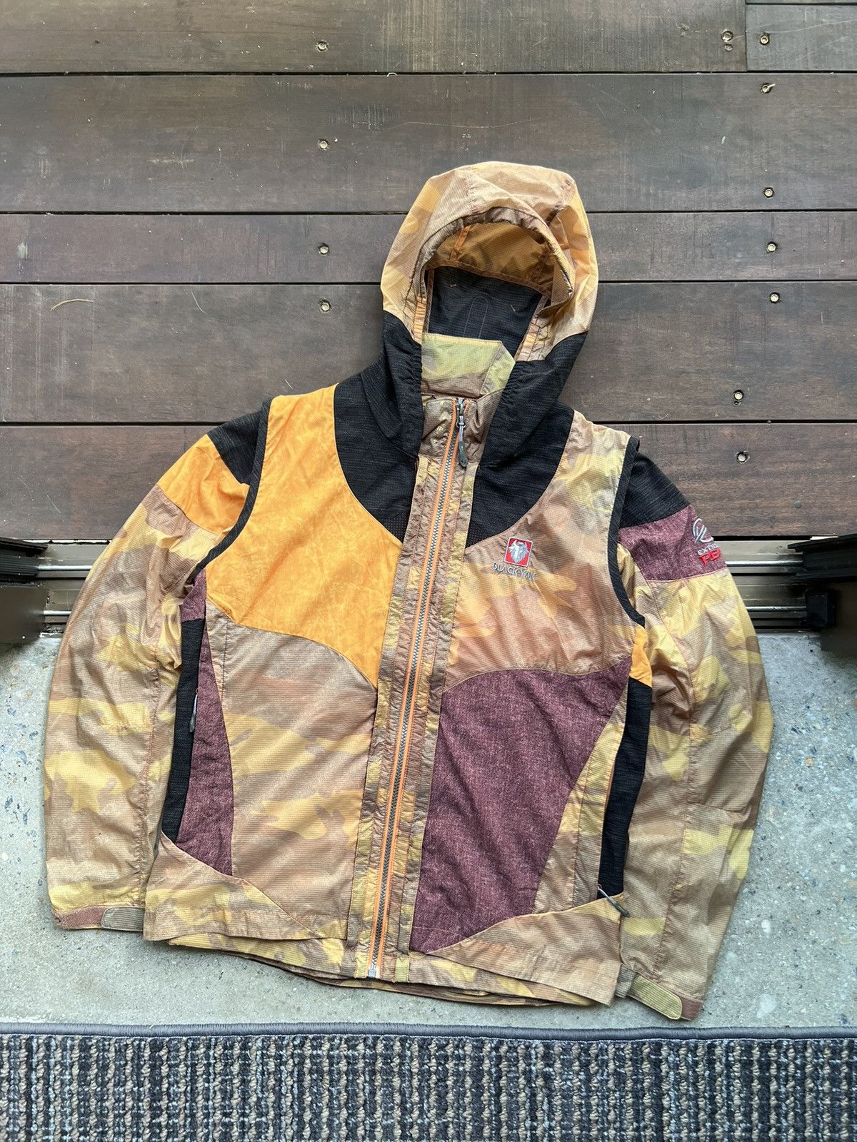 BLACKYAK BLACK YAK RARE CAMO JACKET + VEST 2 in 1 OUTDOOR GORPCORE Size US M / EU 48-50 / 2 - 1 Thumbnail