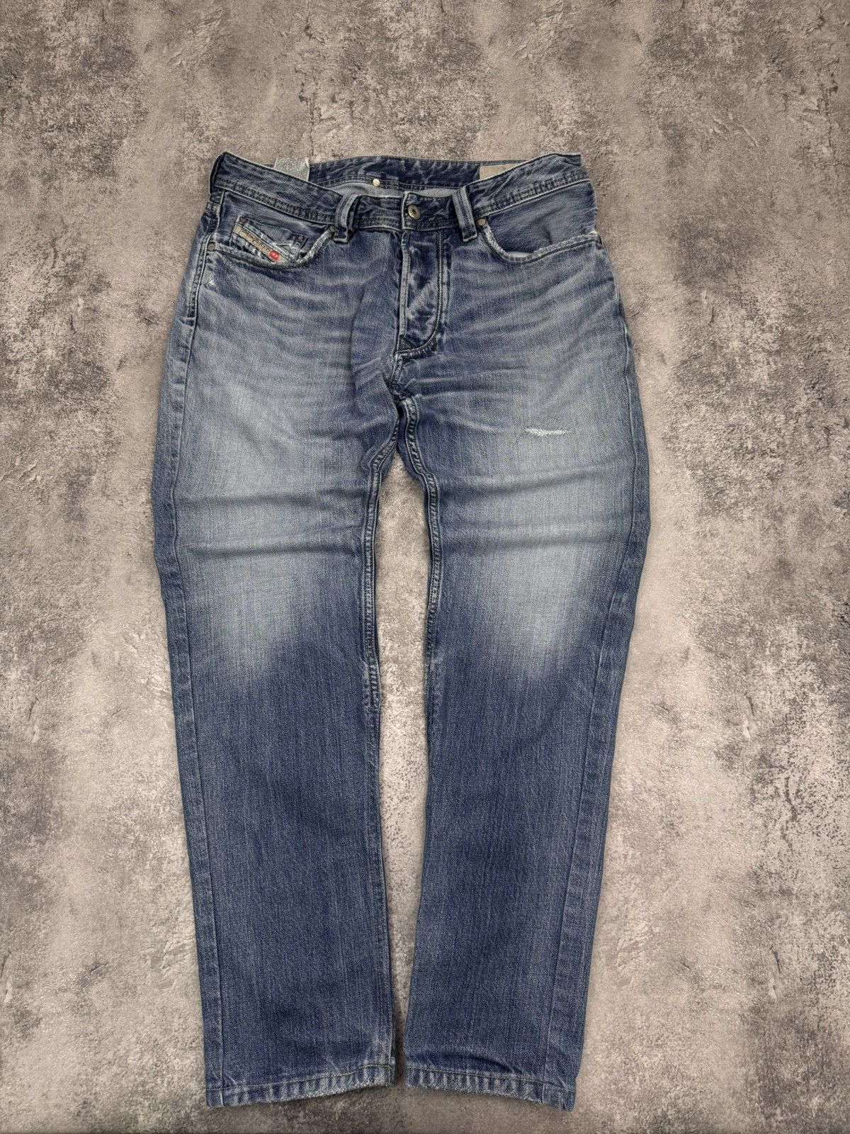 Diesel Diesel Men Jeans Blue Wash Size 32 Size US 32 / EU 48 - 5 Thumbnail