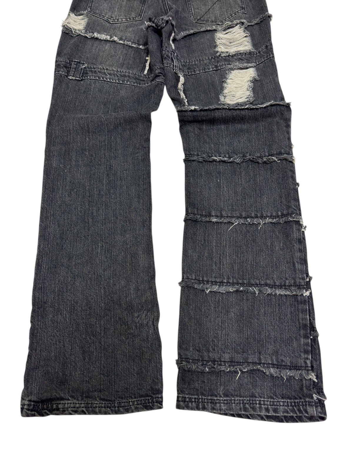 Hysteric Glamour Sex Pot Revenge Heavy Distressed Jeans – Harajuku Punk Style Size US 29 - 13 Thumbnail