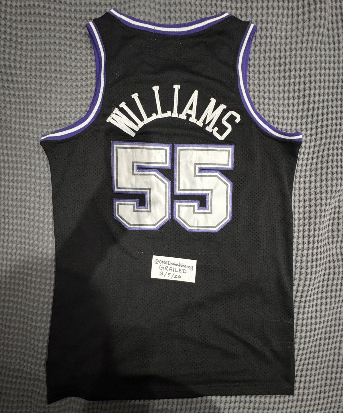 Other Sacramento Kings Jason Williams NBA Jersey Size US L / EU 52-54 / 3 - 2 Thumbnail