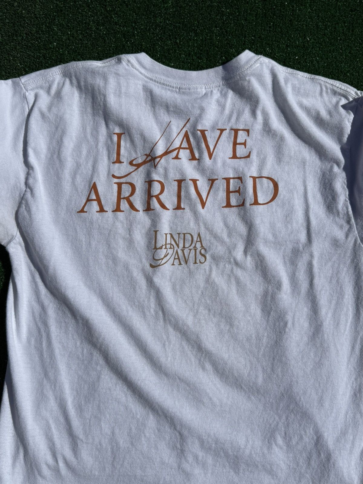 Gildan × Vintage ‘04 Linda Davis White T Size US L / EU 52-54 / 3 - 3 Thumbnail