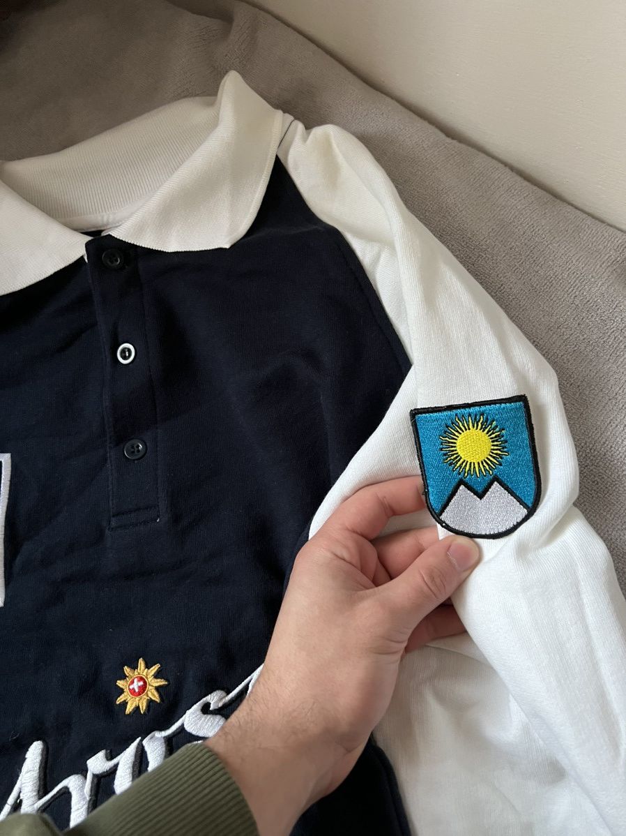 Polo Ralph Lauren × Vintage Vintage polo Ralph Lauren style rugby long sleeve number 90s Size US XL / EU 56 / 4 - 5 Thumbnail