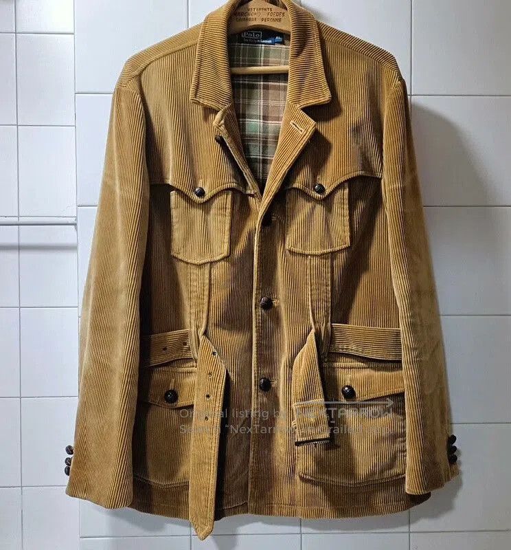 Ralph Lauren Blue Label corduroy hunting jacket by polo ralph lauren. Size US XL / EU 56 / 4 - 2 Thumbnail