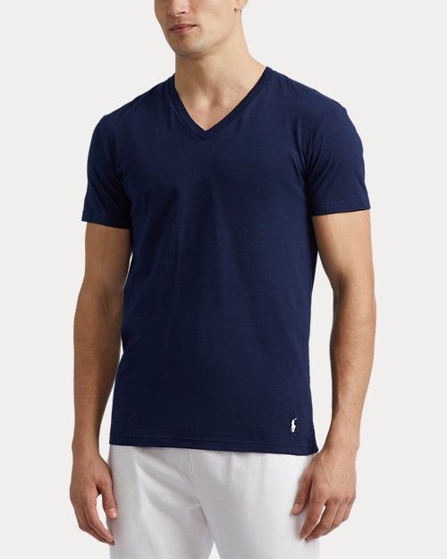 Polo Ralph Lauren × Vintage Polo Ralph Lauren Classic V-Neck Tee Size US M / EU 48-50 / 2 - 6 Thumbnail