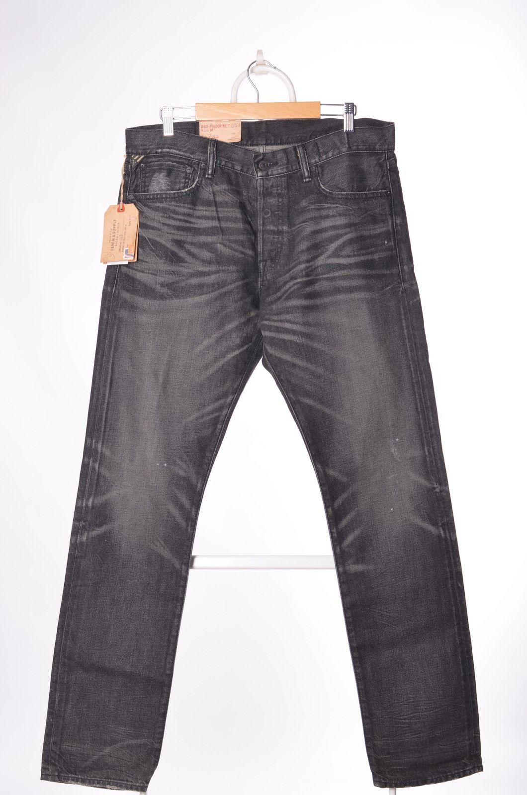 Denim & Supply Ralph Lauren Denim&Supply Ralph Lauren Distressed Washed Denim Pants Size US 34 / EU 50 - 3 Thumbnail