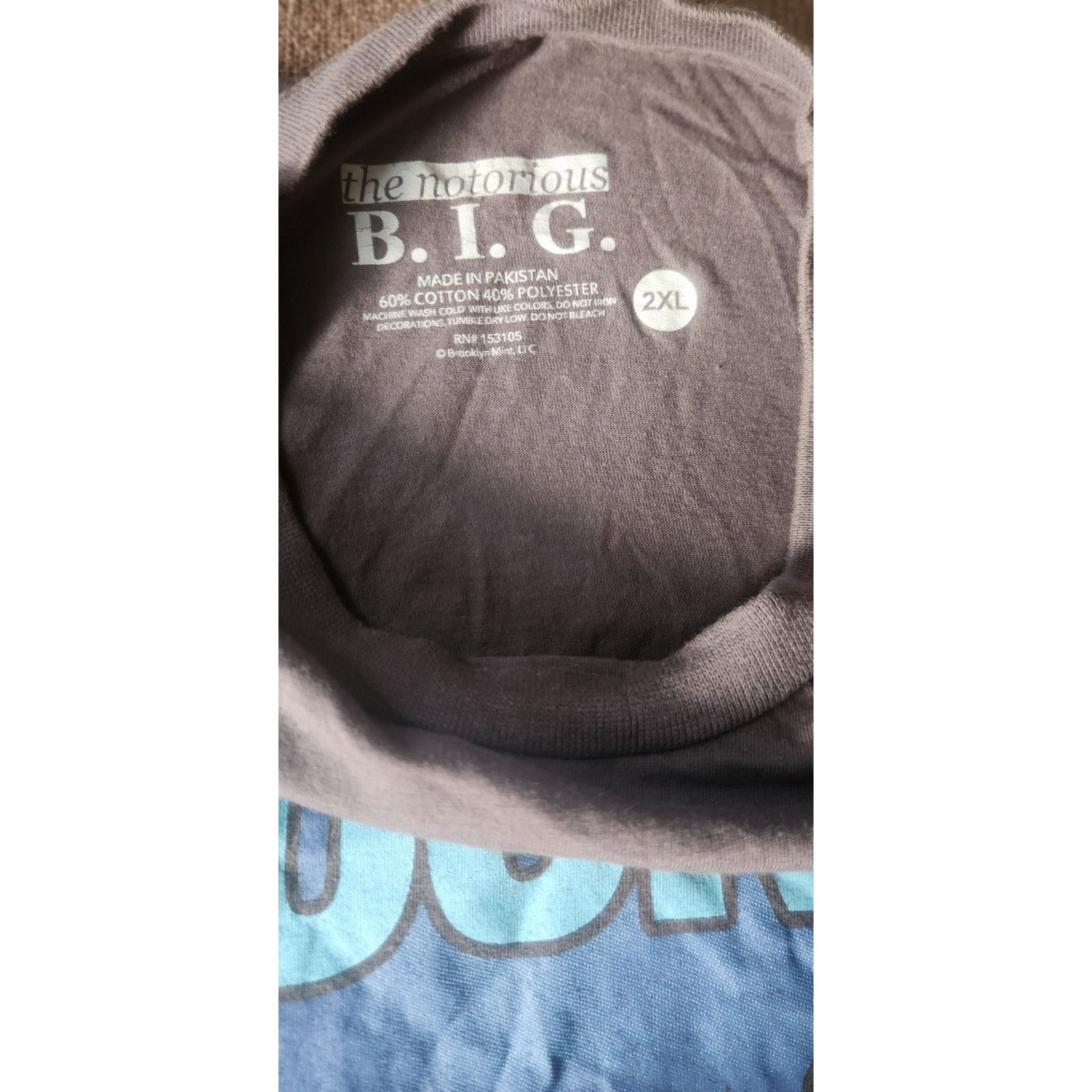 Vintage Notorious B.I.G Mens Long sleeve Sz 2xl Streetwear Y2K Size US XXL / EU 58 / 5 - 3 Thumbnail