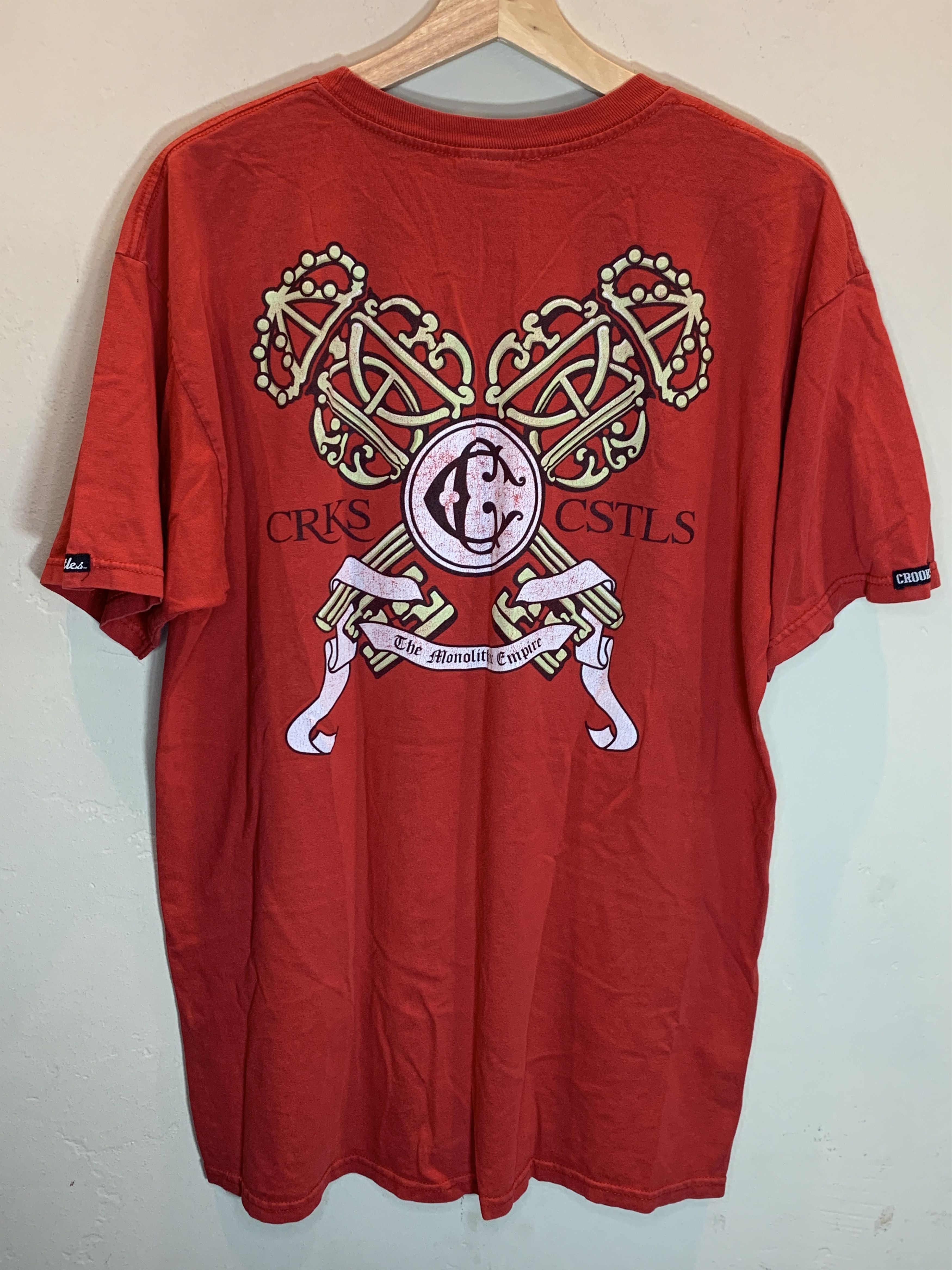 Crooks & Castles *RARE* Vintage Crooks & Castles Monolithic Empire Keys Shirt Size US L / EU 52-54 / 3 - 1 Thumbnail