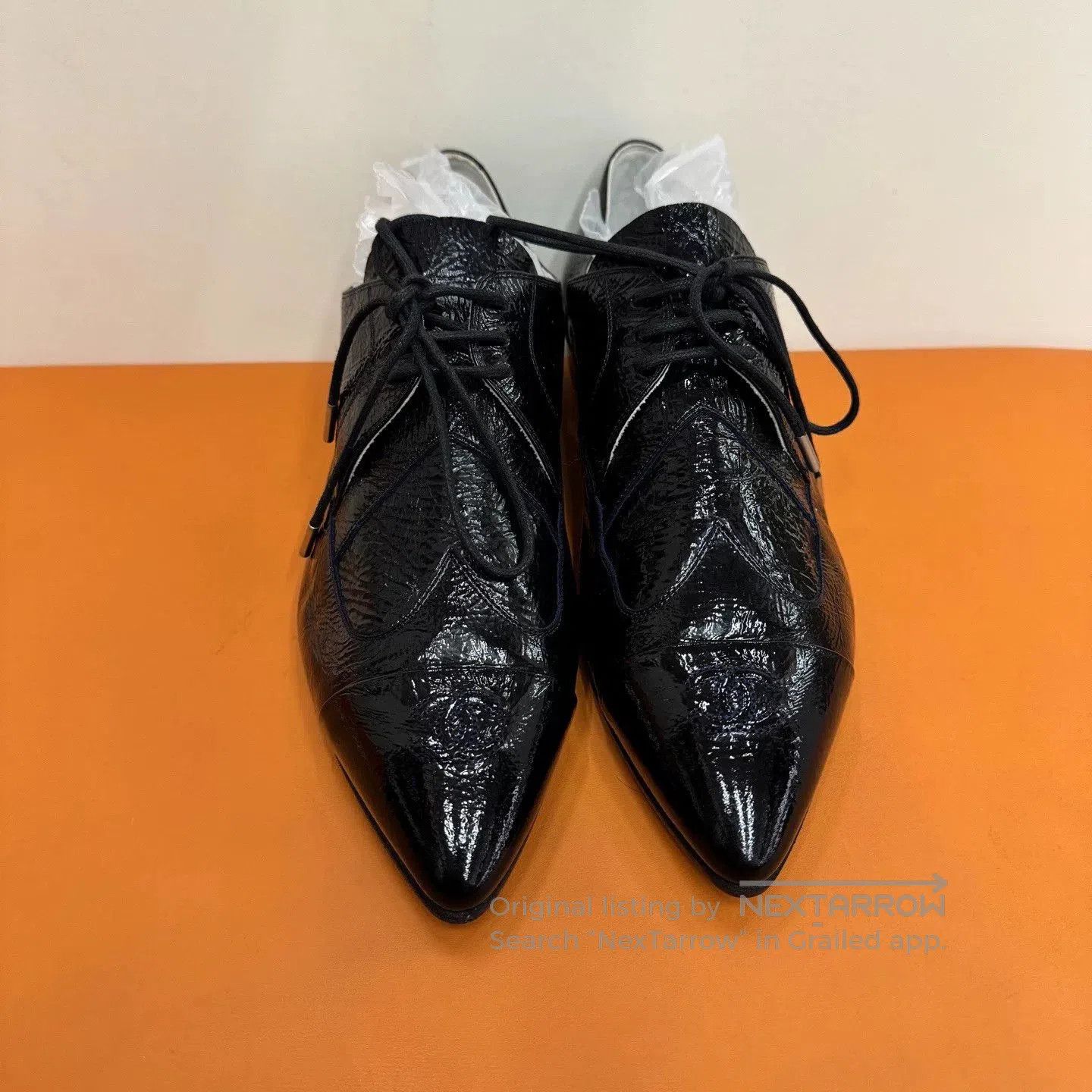 Chanel Chanel Black Pointed. Size US 7 / IT 37 - 2 Thumbnail
