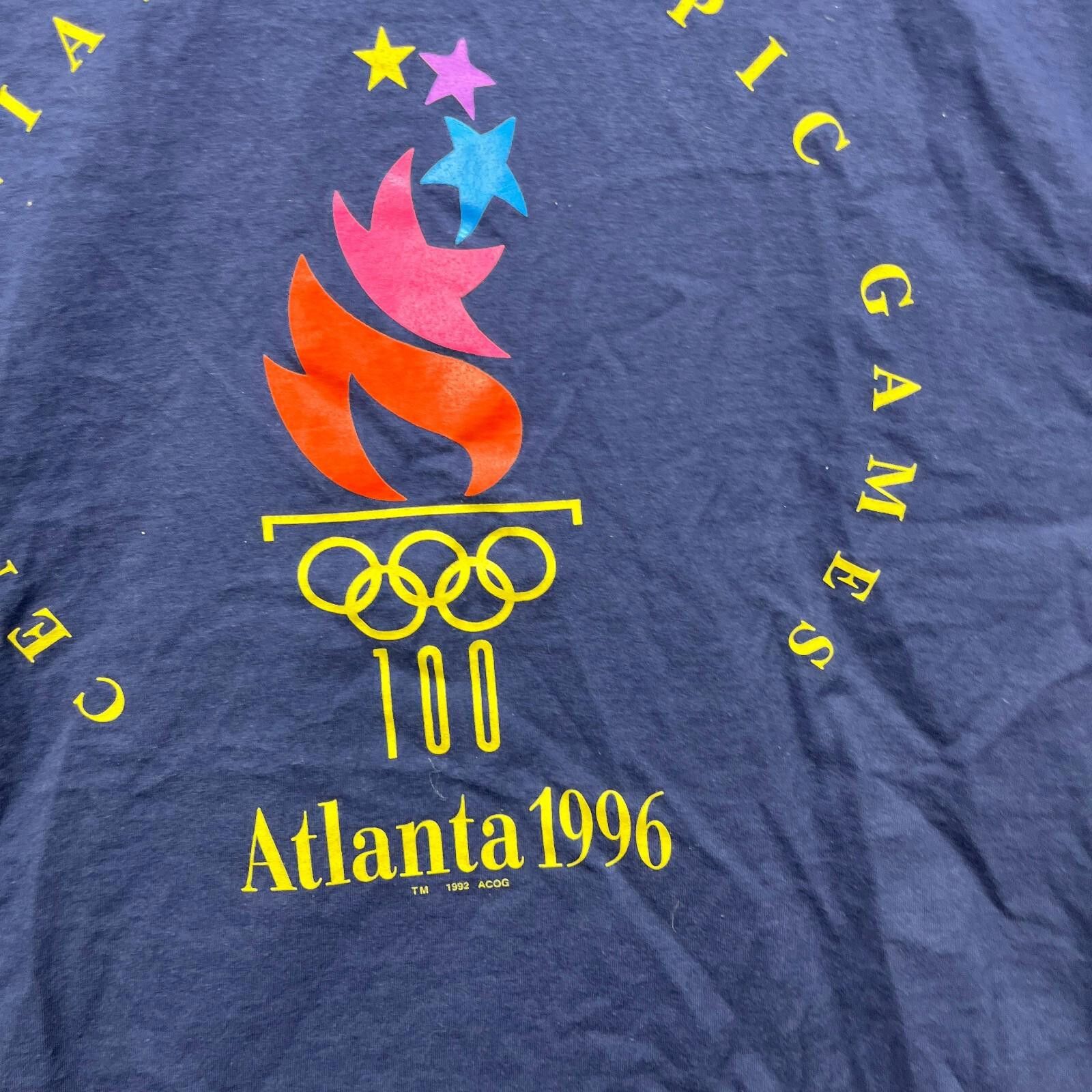 Champion Vintage 1996 Atlanta Olympic Games Champion T Shirt XL Size US XL / EU 56 / 4 - 3 Thumbnail