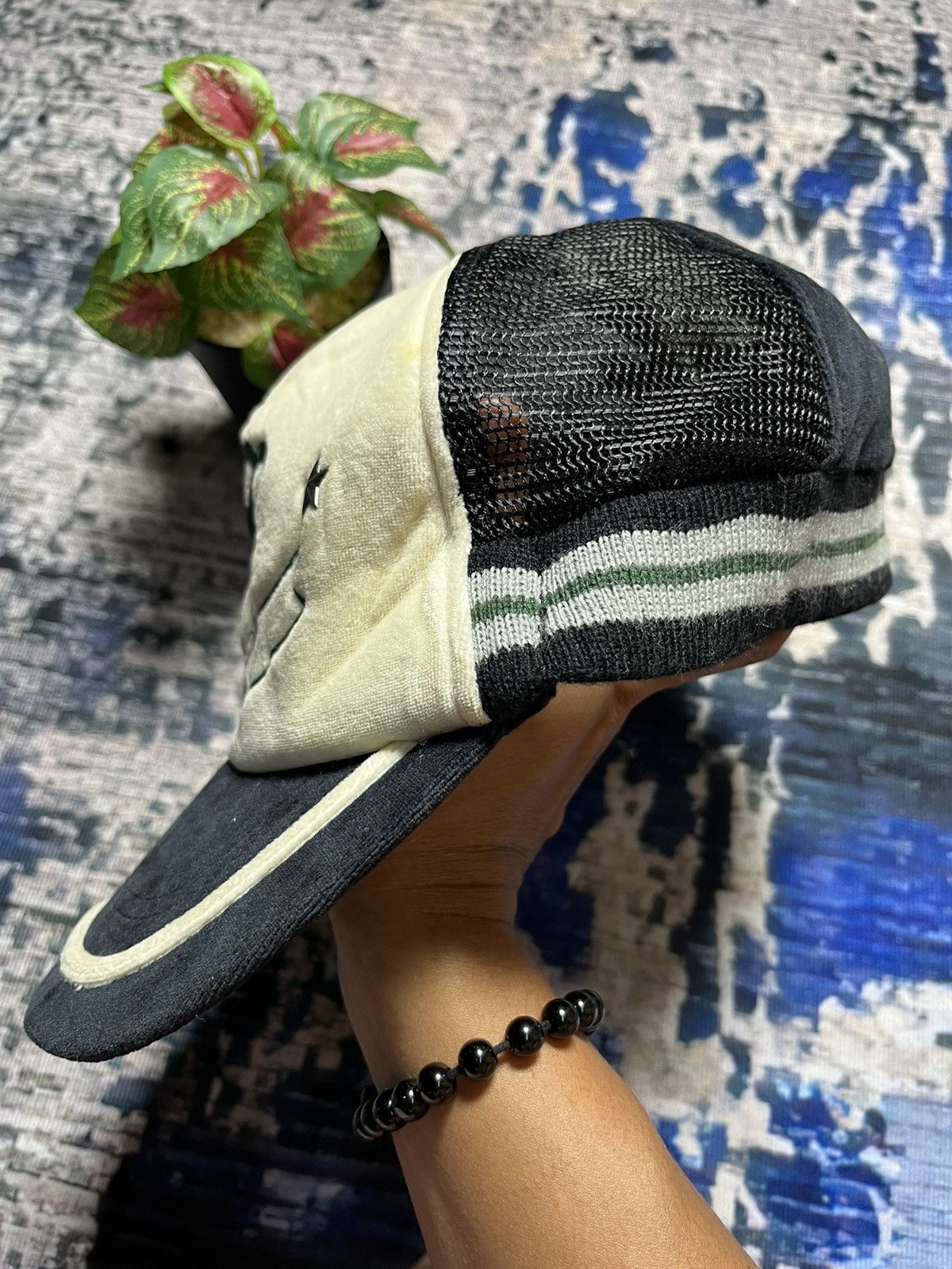 Vintage 🔥Vintage Arnold Palmer Velvet Trucker Hats Size ONE SIZE - 2 Thumbnail