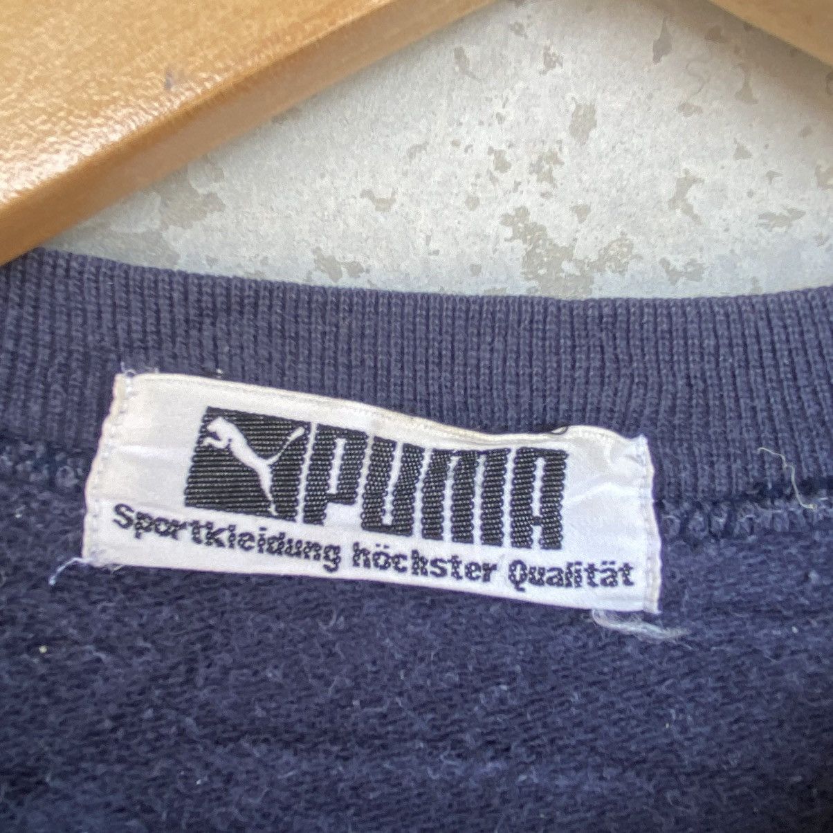 Other Vintage Puma Small Embroidered Crewneck Sweatshirt NavyBlue Size US M / EU 48-50 / 2 - 5 Thumbnail