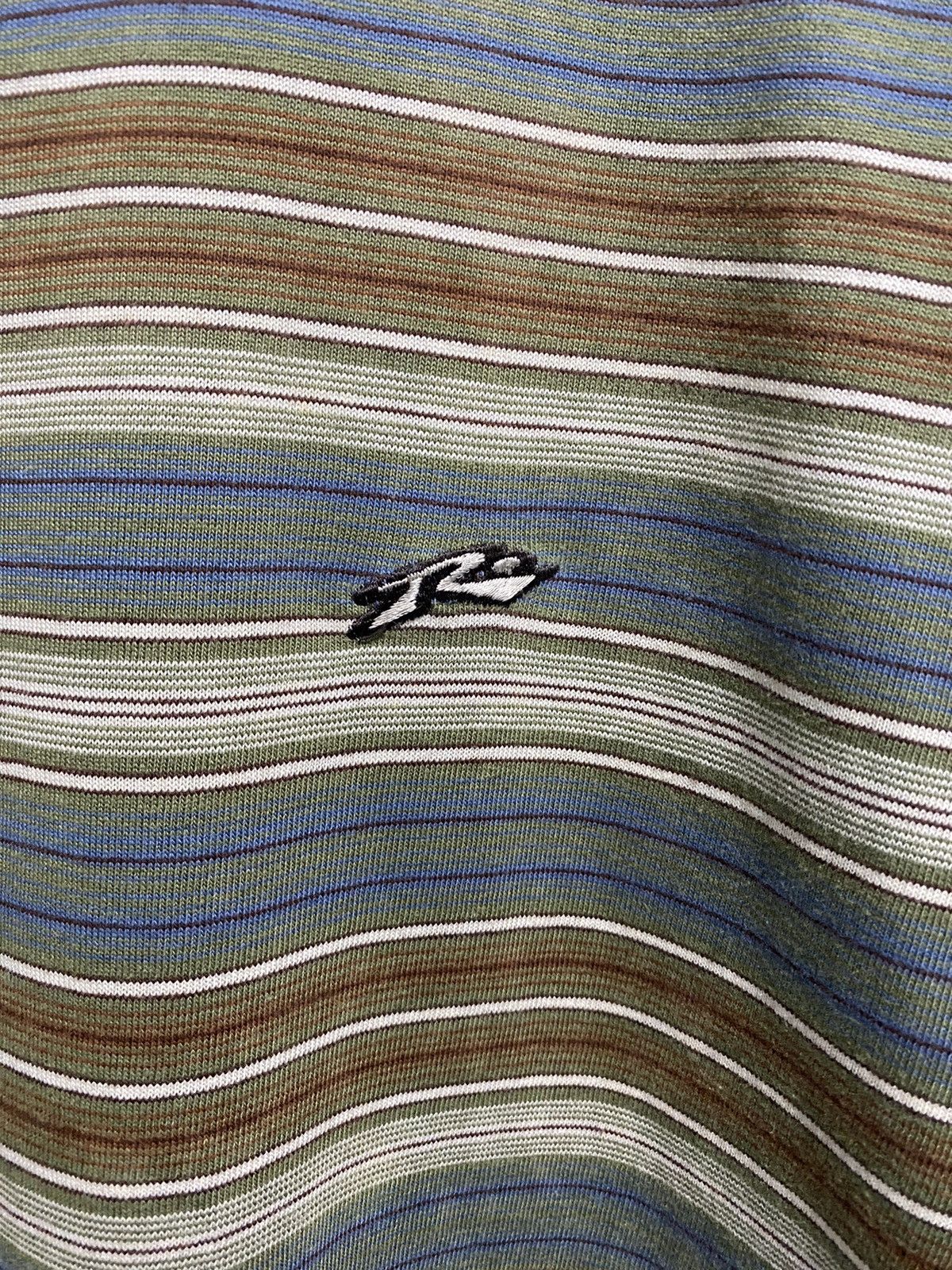 Rusty × Vintage Vintage 1980’s Rusty Surf Woven Textured Boxy T-Shirt Size US L / EU 52-54 / 3 - 2 Thumbnail