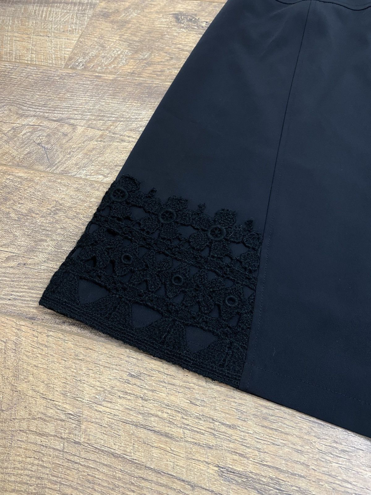 Vintage Save The Queen Archive Macrame Lace Gothic Mini Skirt S Size 25" / US 0 / IT 36 - 2 Thumbnail