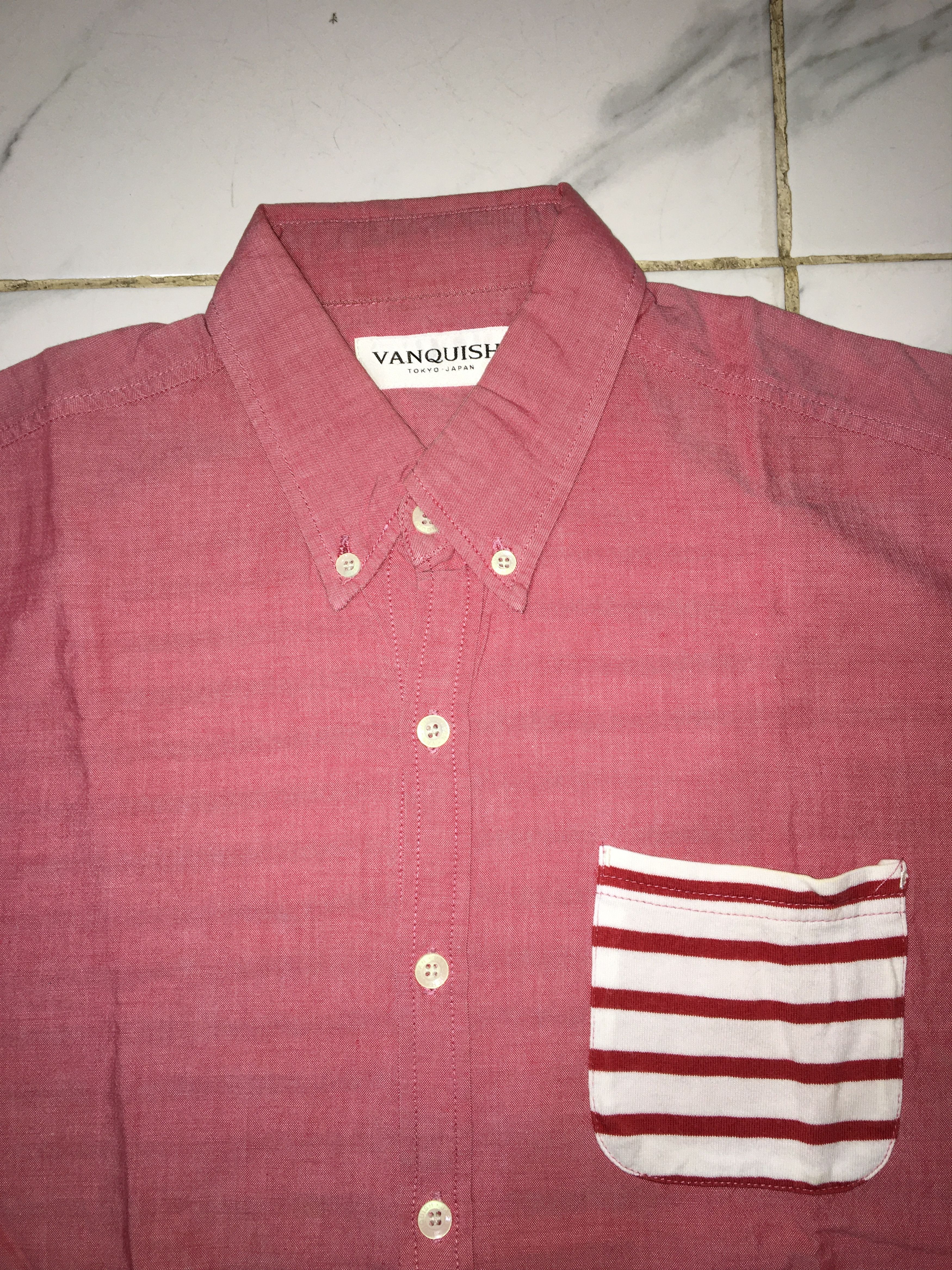 Japanese Brand VANQUISH TOKYO JAPAN SHIRTS (Button Ups) Size US L / EU 52-54 / 3 - 3 Thumbnail