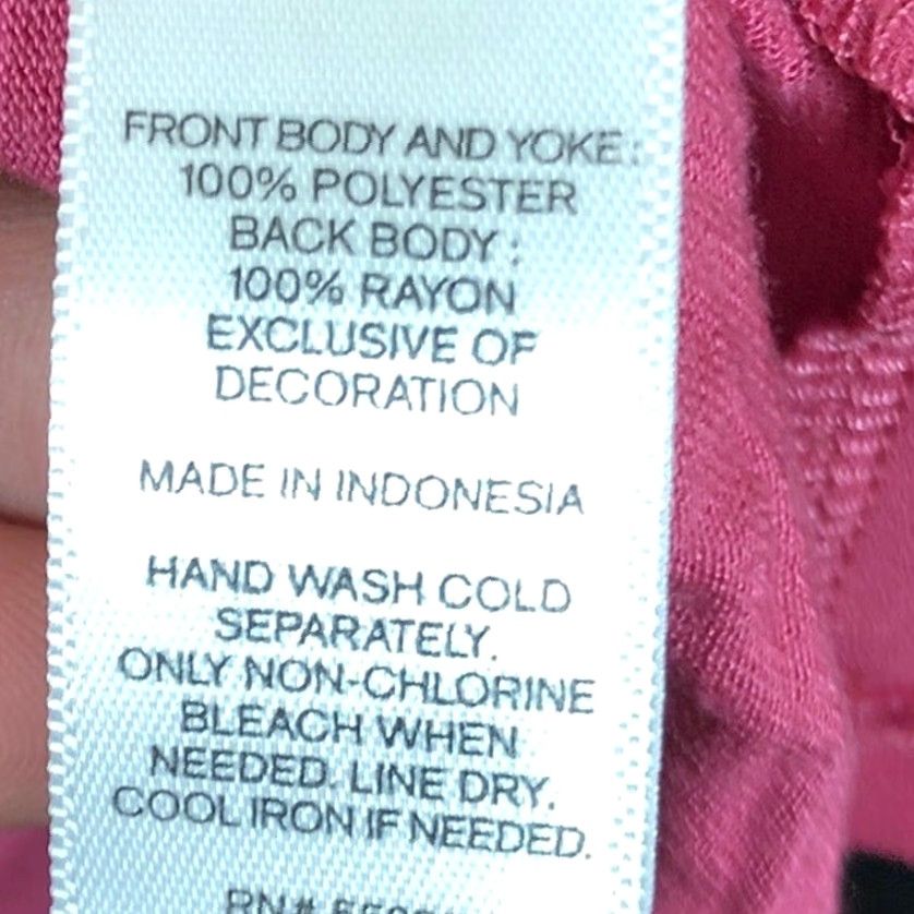 Express Express Blouse Sleeveless V-Neck Berry Pink M Medium Women Wet? Size M / US 6-8 / IT 42-44 - 7 Thumbnail