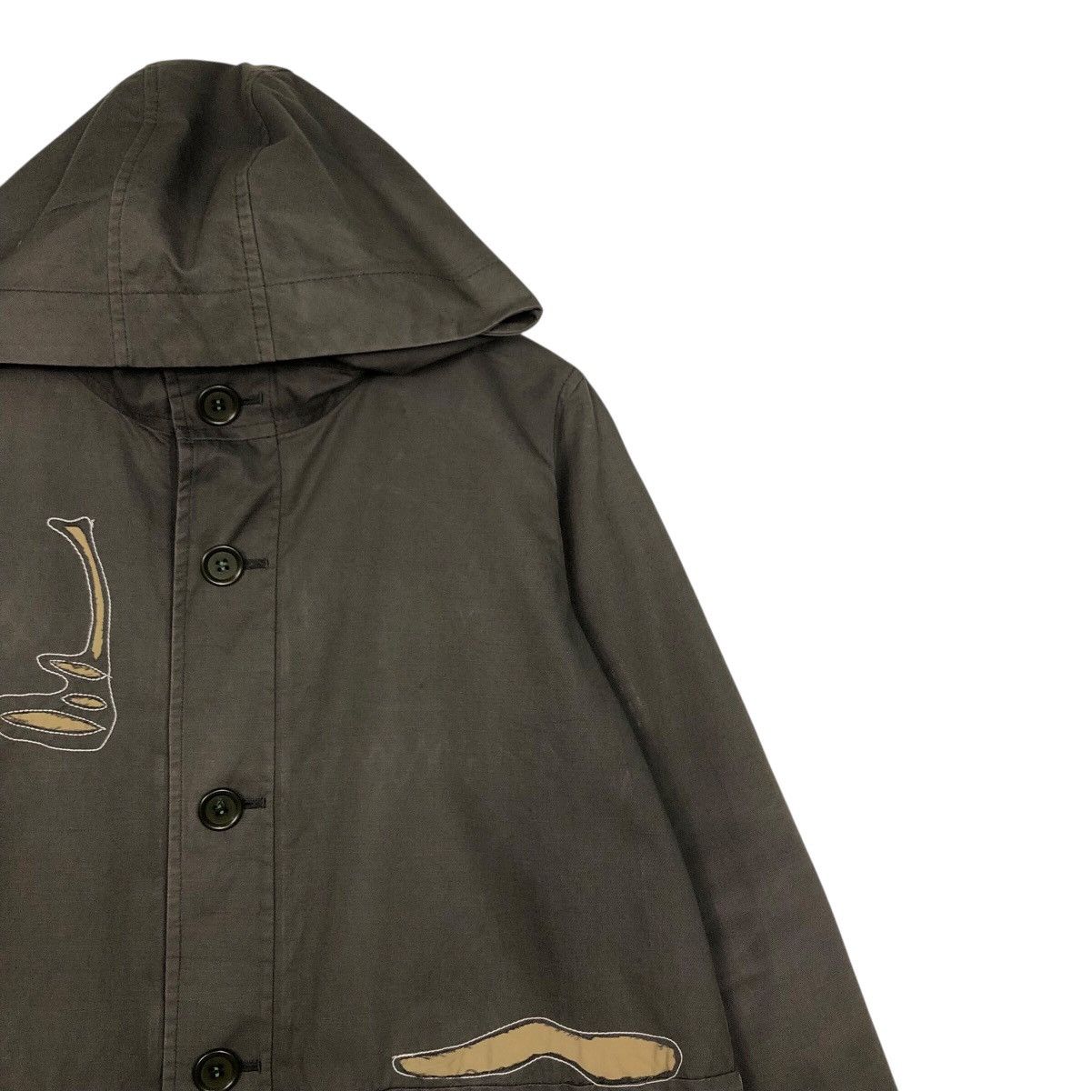 Issey Miyake 📌Vintage Parka Jacket Patch Work Design Plantation Japan Size US M / EU 48-50 / 2 - 7 Thumbnail