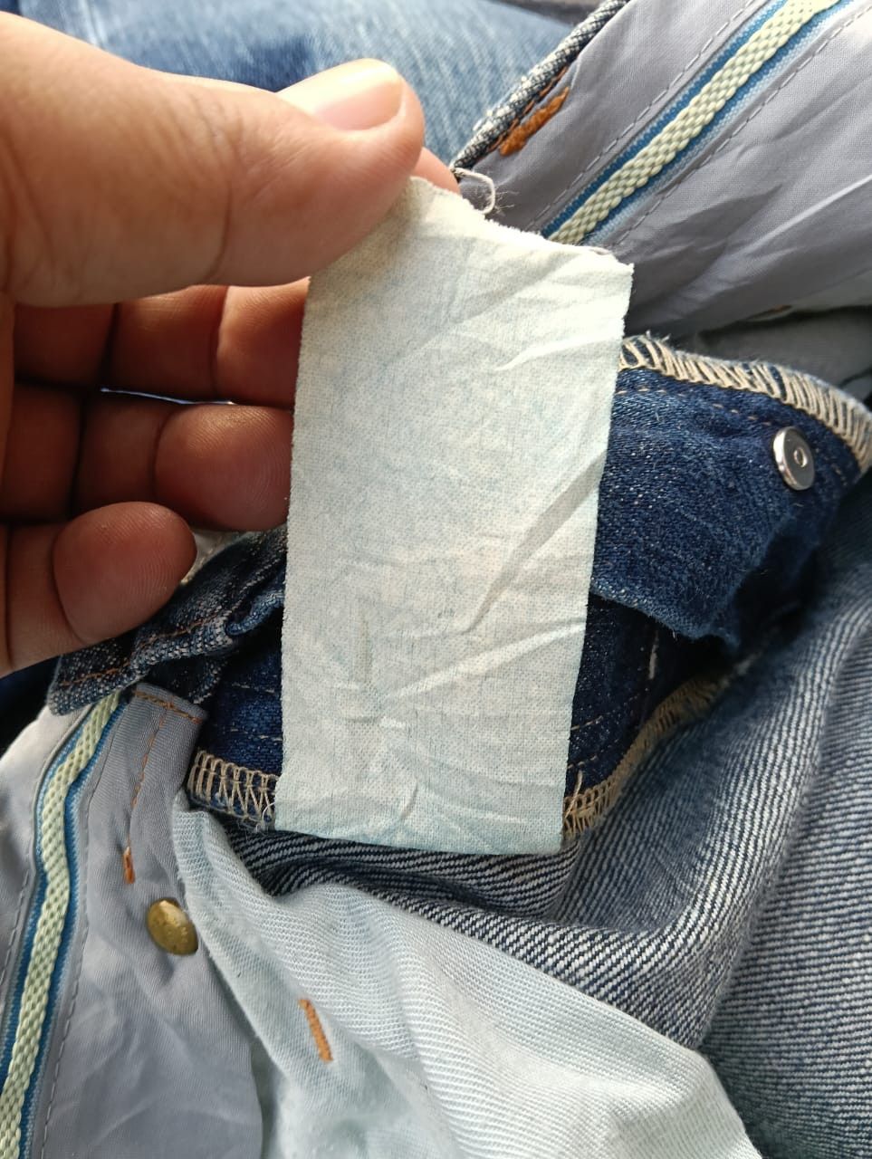 realmad HECTIC Baggy Real MadHectic Button Fly Jeans – Rare Japanese Denim Size US 35 - 4 Thumbnail