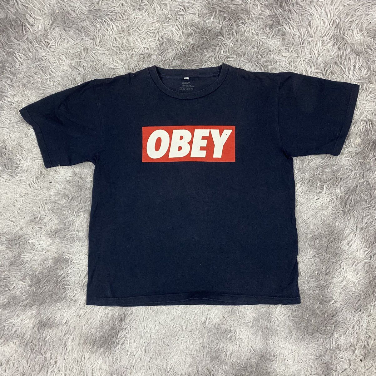 Obey × Vintage Obey street wear brand Size US L / EU 52-54 / 3 - 1 Thumbnail