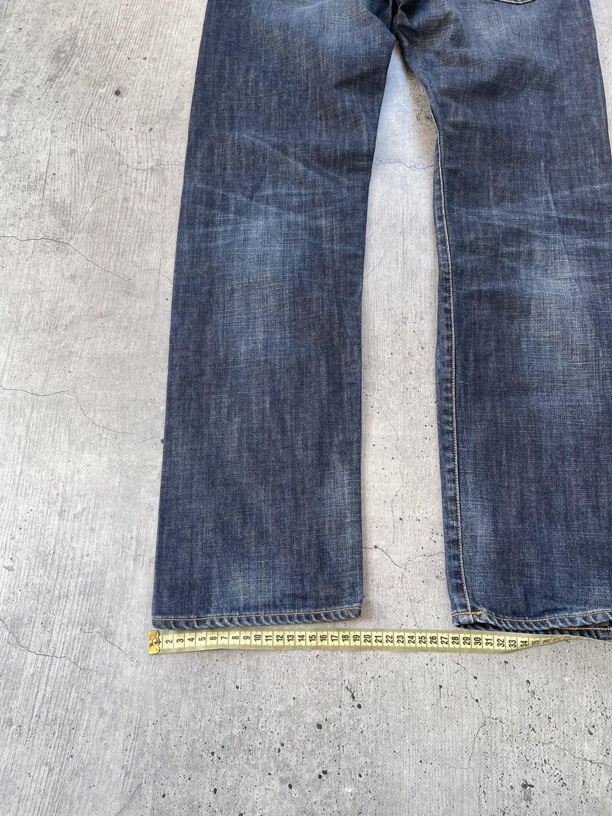 Edwin Crazy Vintage Y2K Edwin Jeans Tokyo Japanese Denim Baggy Size US 34 / EU 50 - 4 Thumbnail