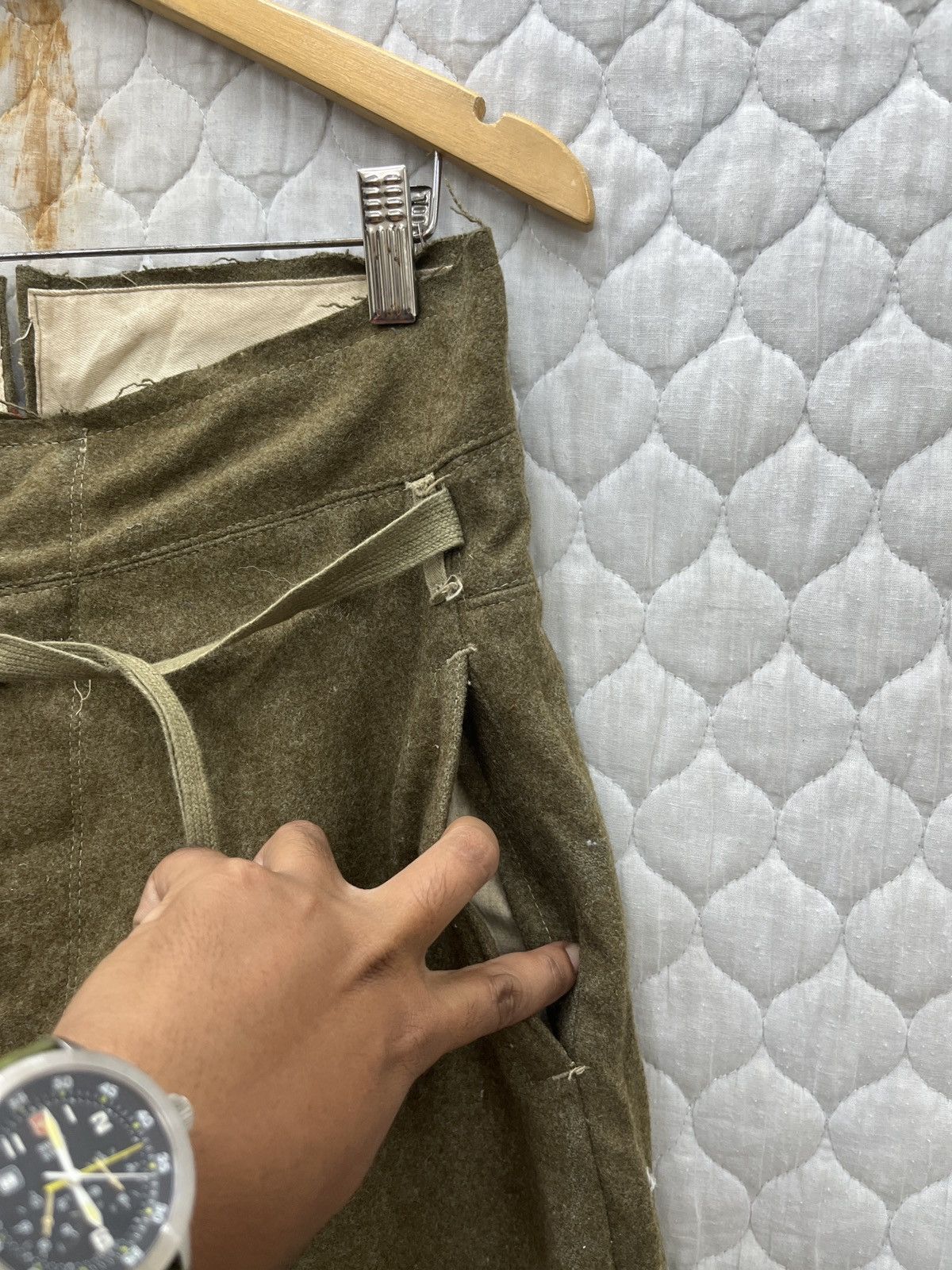 Vintage 🔥🔥🔥ARCHIVE VINTAGE 40’s JAPANESE MILITARY PANTS Size US 31 - 8 Thumbnail