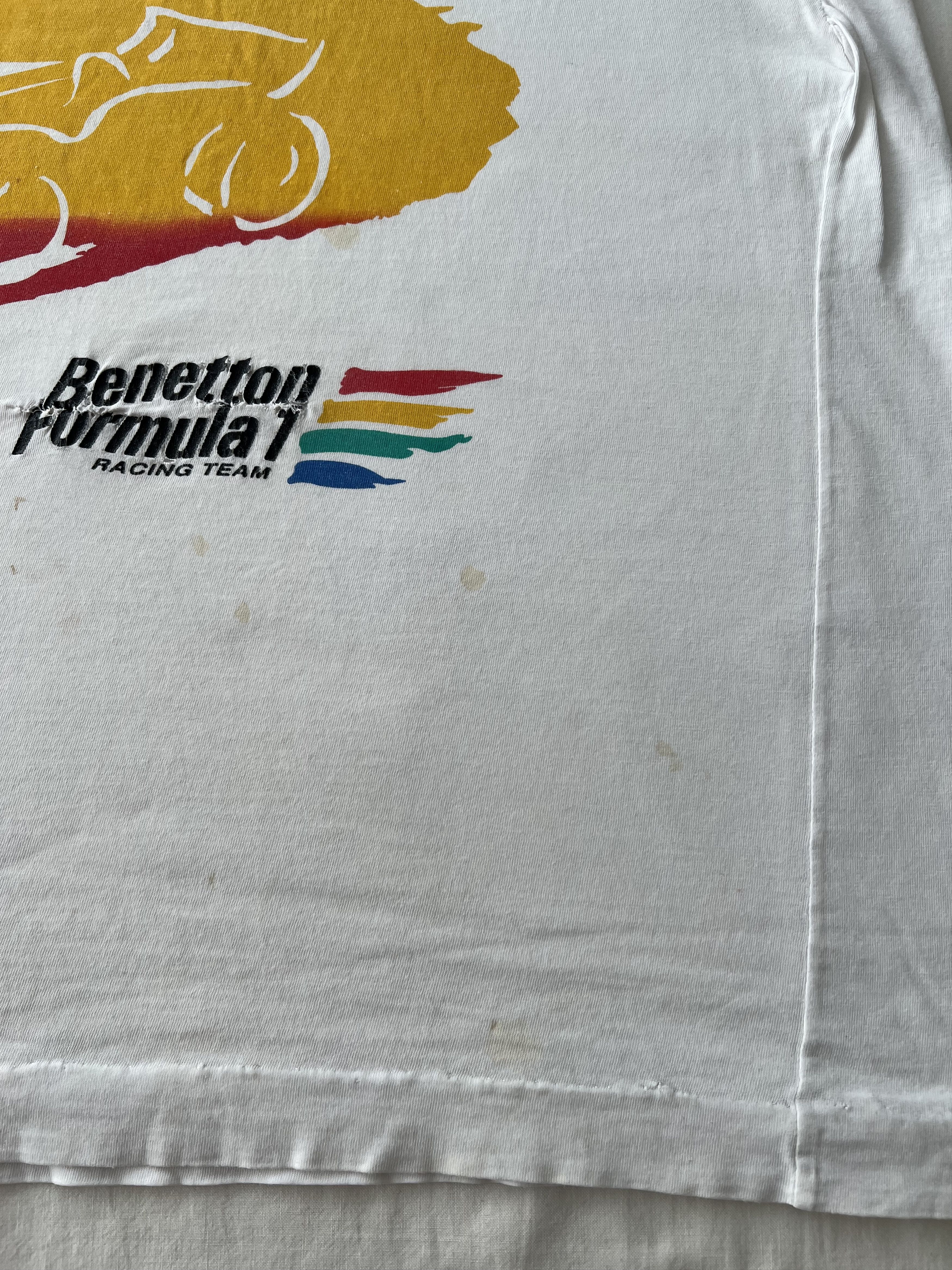 Formula 1 Vintage 90s Benetton Formula 1 Racing Team F1 Sleeveless Size US XL / EU 56 / 4 - 8 Thumbnail