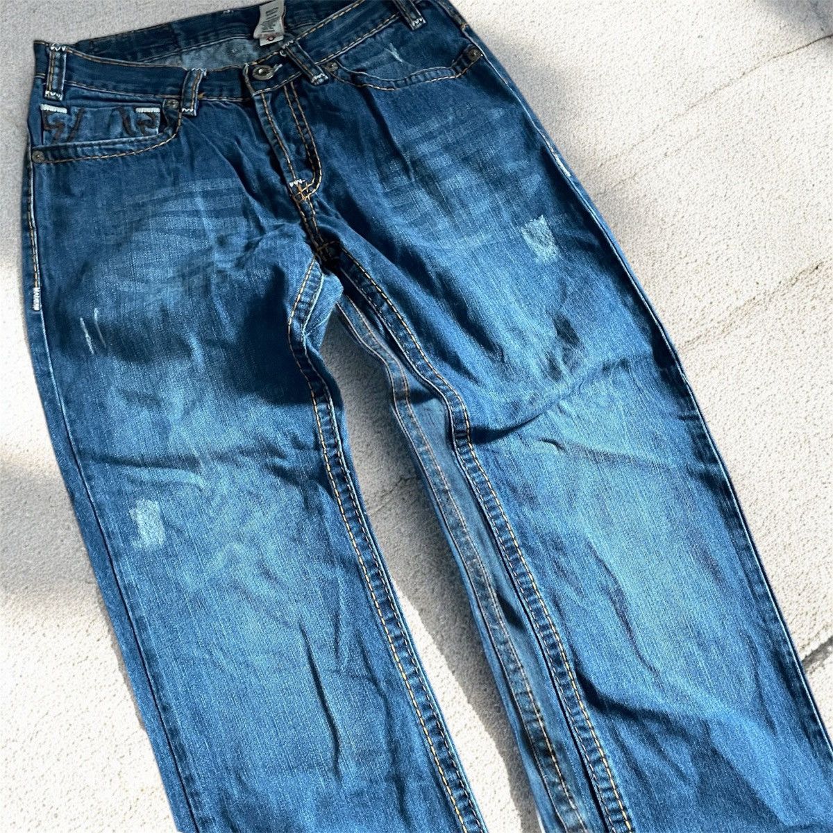 True Religion VINTAGE True Religion Jeans Section LOGAN Super T Size US 32 / EU 48 - 8 Thumbnail