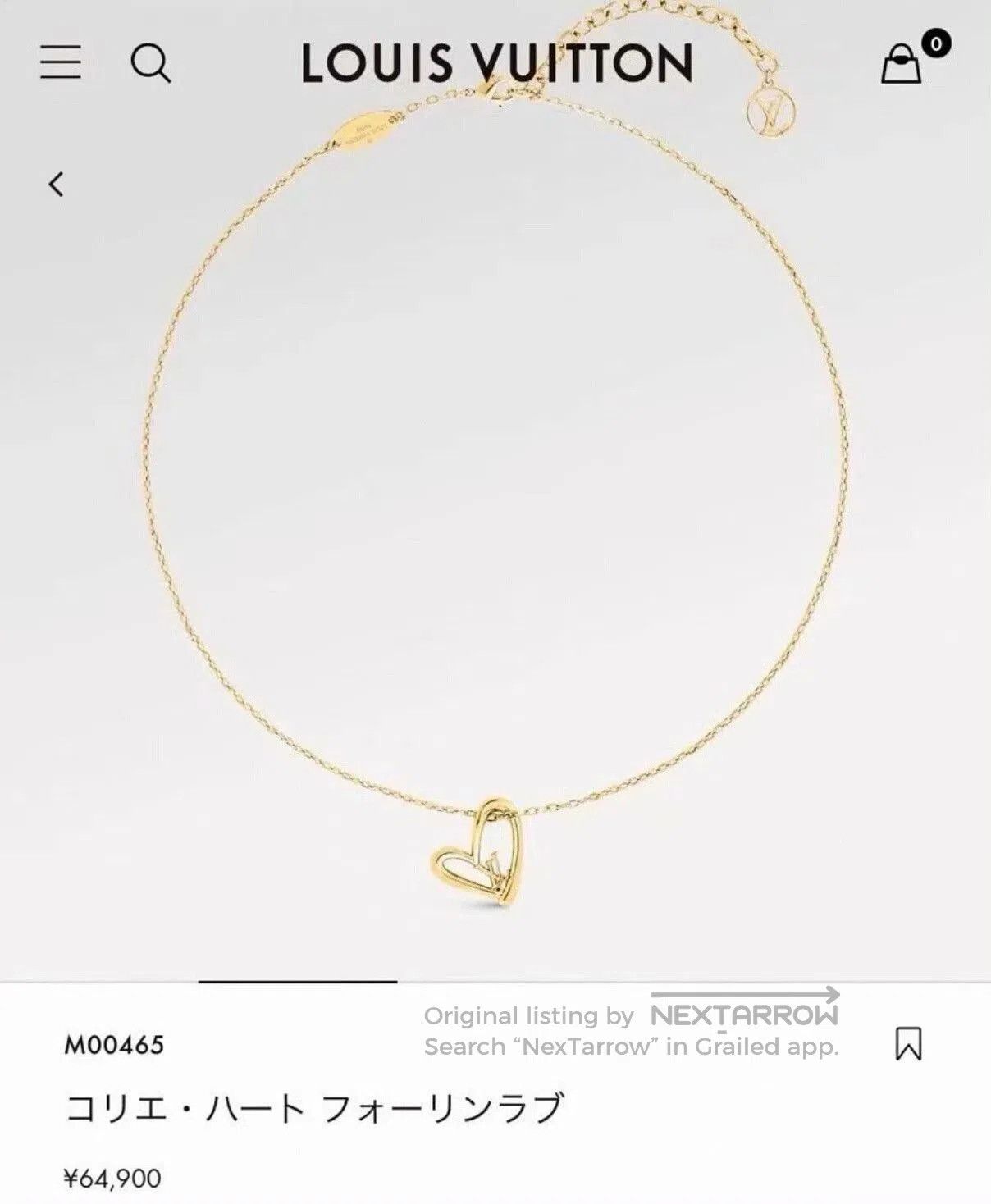 Louis Vuitton Louis Vuitton Authentic Necklace. Size ONE SIZE - 2 Thumbnail