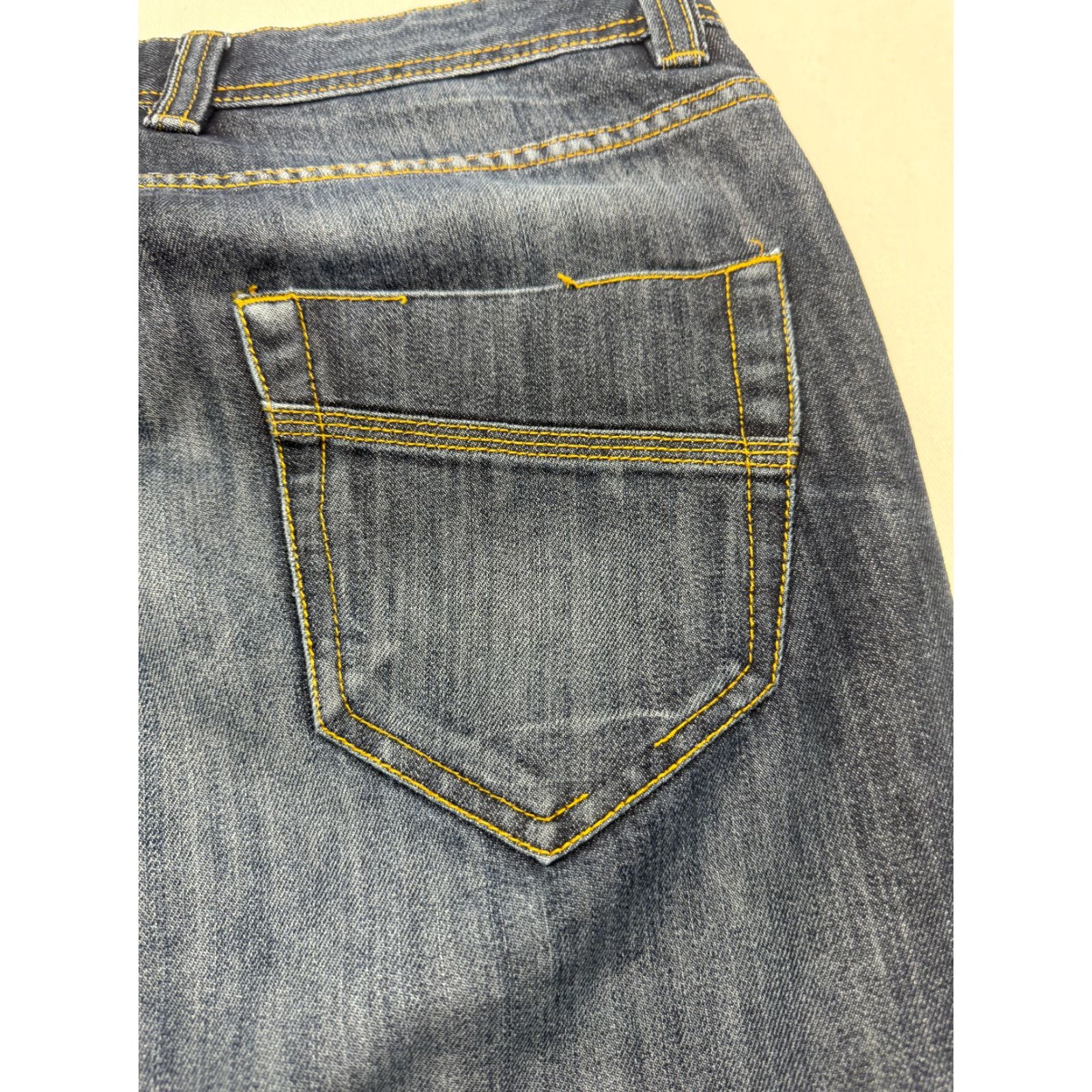 Denime Huntington Beach Club Jeans Mens 36x32 Blue Denim Jeans Straight 5-Pocket Regular Waist 36 Inseam 32 Mens Clothing Beach Theme Size US 36 / EU 52 - 7 Thumbnail