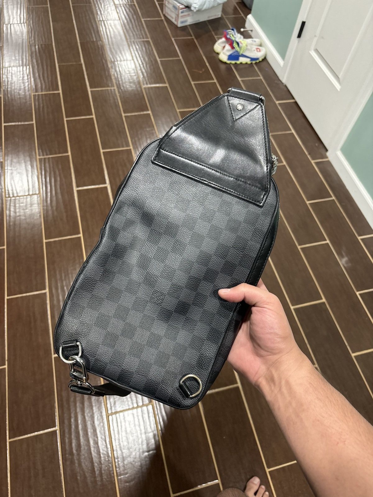 Louis Vuitton USED Louis Vuitton Damier Avenue Slingbag Fannypack Size ONE SIZE - 6 Thumbnail