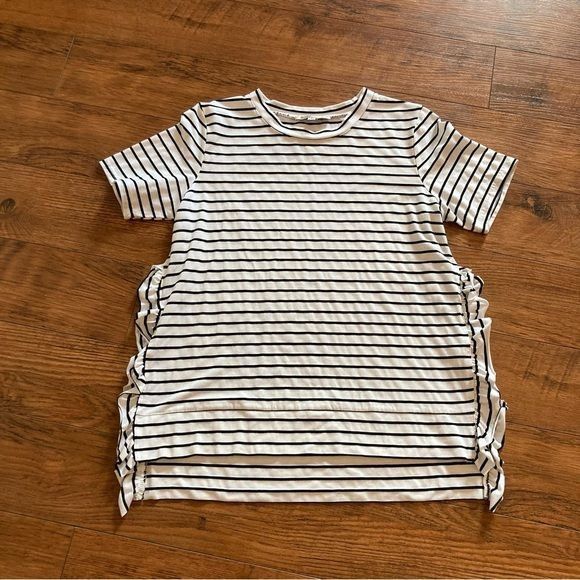 Other Joy Joy Top Shirt Size Medium Monkee’s Boutique Striped Blac Size M / US 6-8 / IT 42-44 - 1 Thumbnail