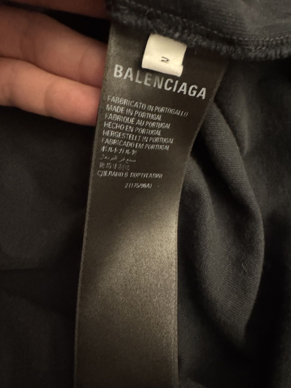 Balenciaga Balenciaga Metal Logo Layered L/S T-shirt size2 Size US M / EU 48-50 / 2 - 4 Thumbnail