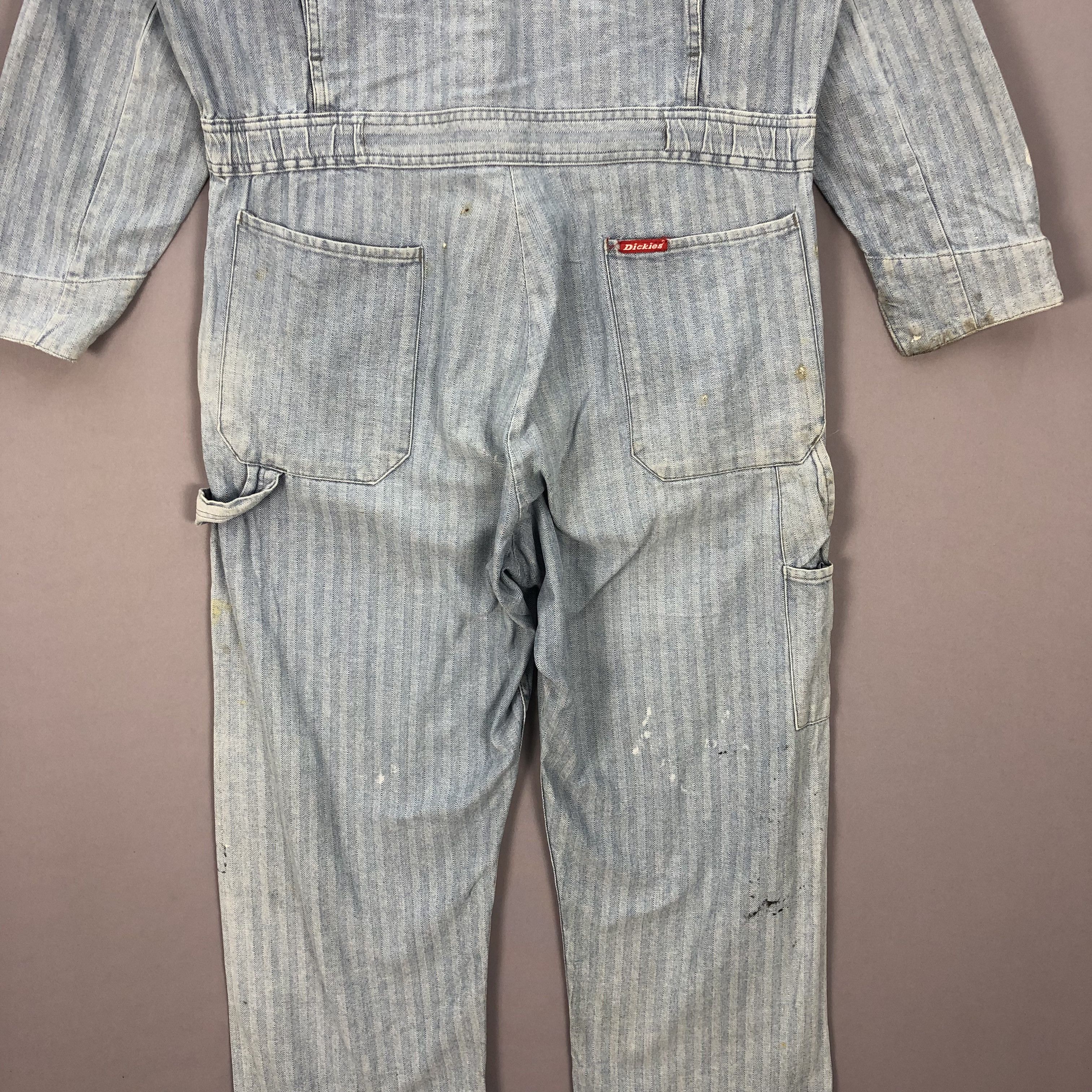 Dickies × Vintage Dirty Vintage 70s Dickies Workers Mechanics Overalls Size US 40 / EU 56 - 8 Thumbnail