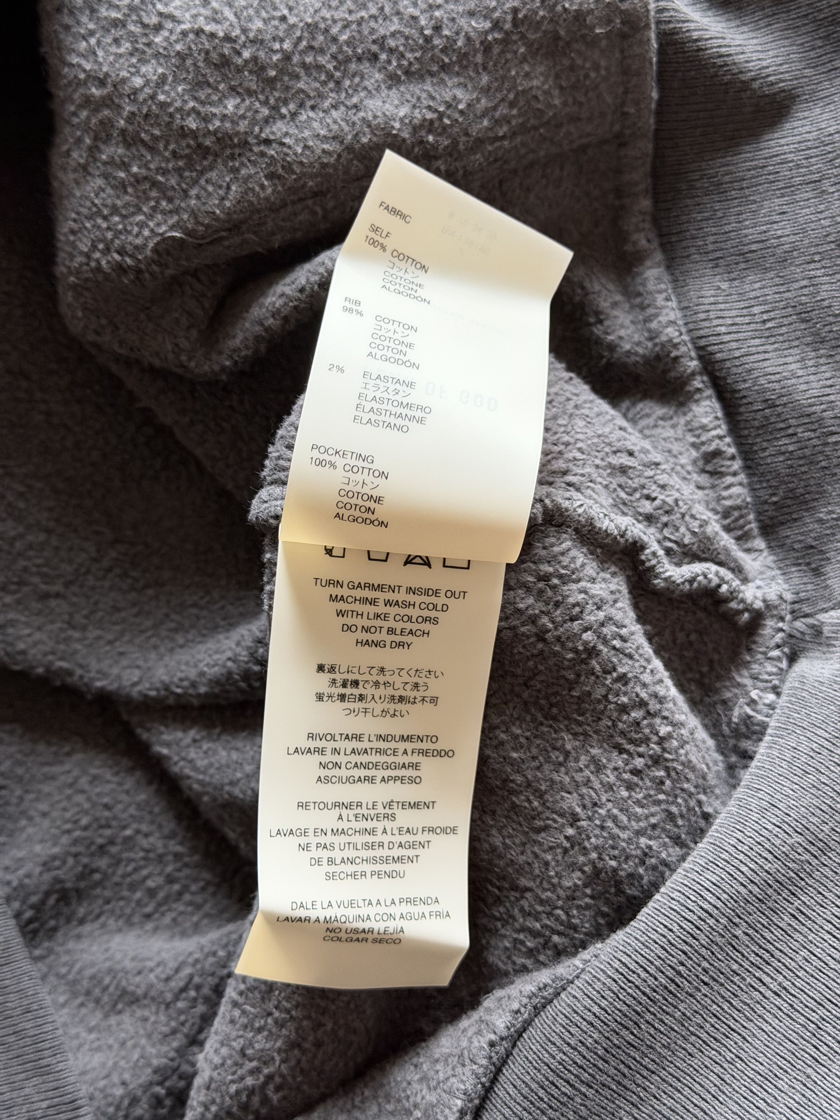 Fear of God Fear of God Sinners Hoodie in Black Size US M / EU 48-50 / 2 - 10 Thumbnail