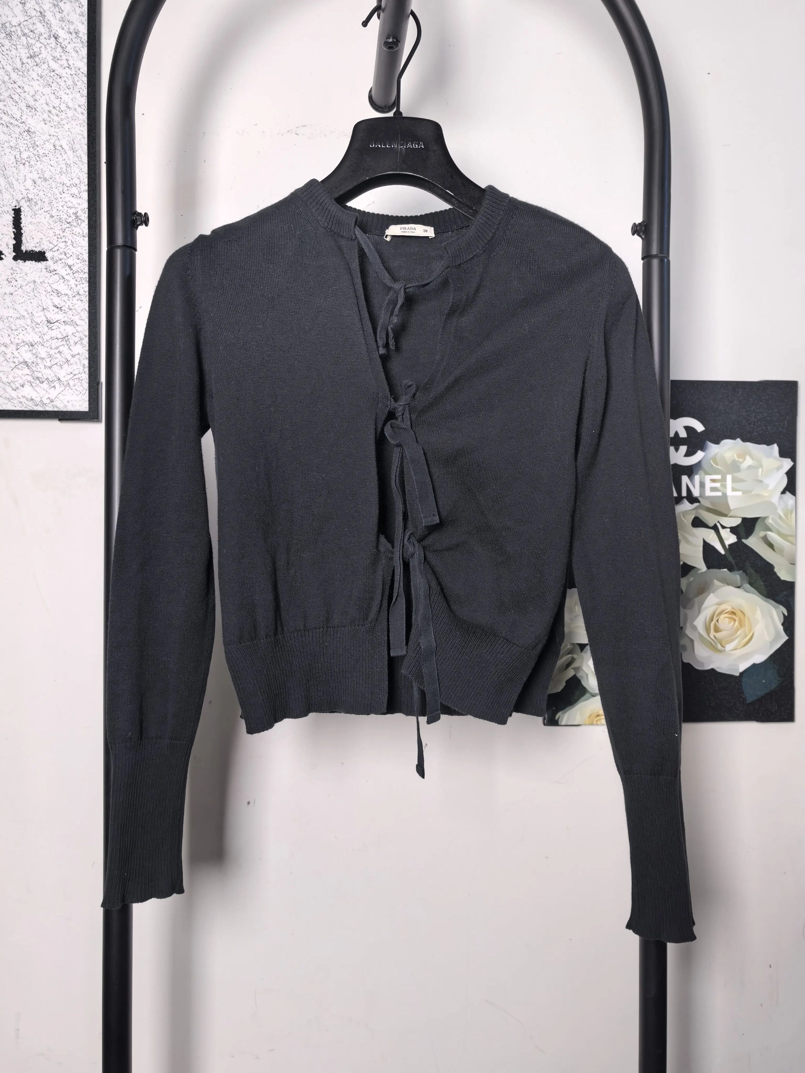 Prada Prada Knit White Sweater l Men Size US L / EU 52-54 / 3 - 1 Thumbnail