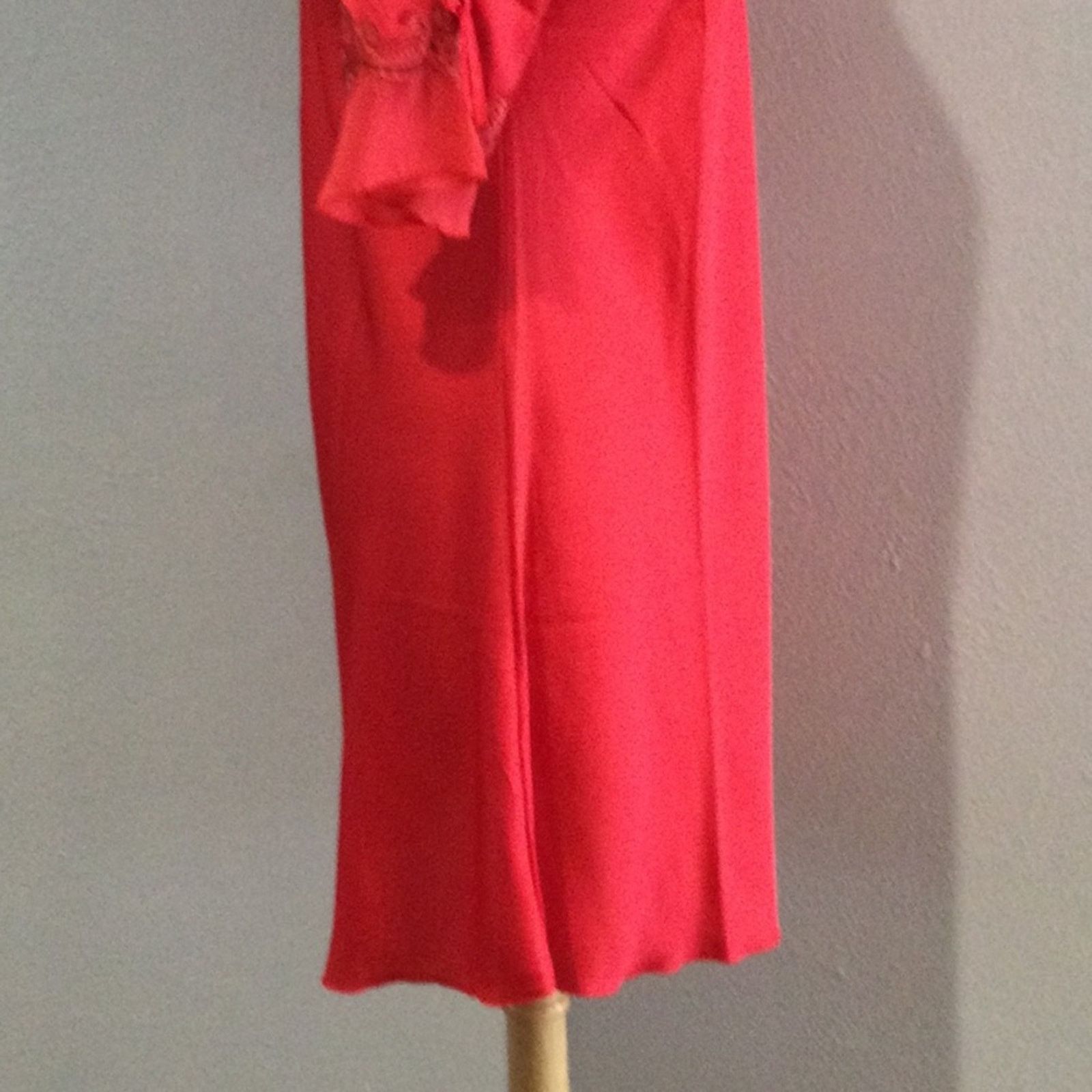 Other Red Lace Nightgown XXL (See description for measurements) Size M / US 6-8 / IT 42-44 - 6 Thumbnail