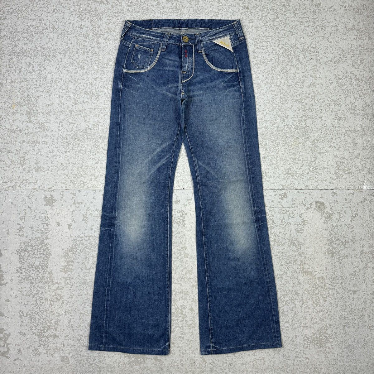If Six Was Nine × Replay 2000s Vintage Replay Flare Blue Jeans Size 28" / US 6 / IT 42 - 3 Thumbnail