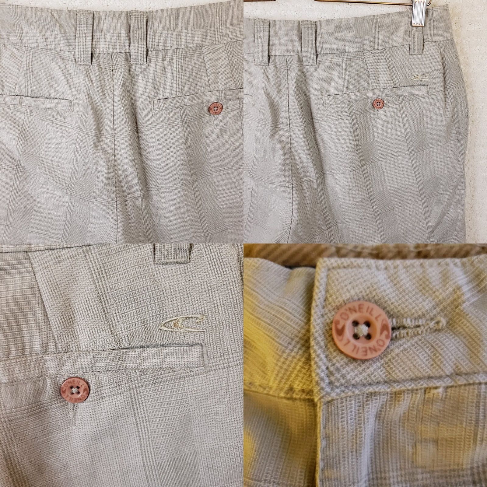 O'Neill EUC Oneill Plaid Shorts Mens 32 Chino Polyester/Viscose Sale Size US 32 / EU 48 - 8 Thumbnail