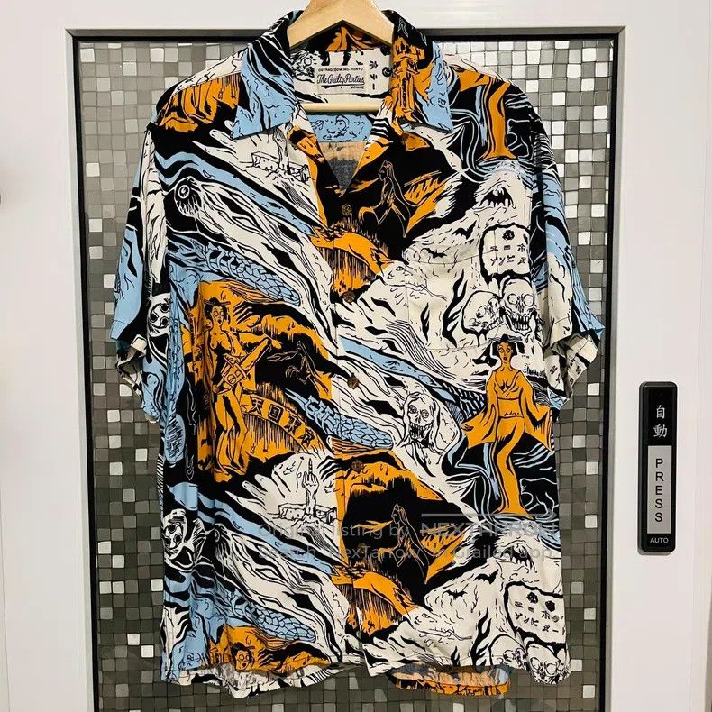 Wacko Maria Wacko Maria Heaven Tokyo aloha shirt Hawaiian short-sleeve Size US L / EU 52-54 / 3 - 1 Thumbnail