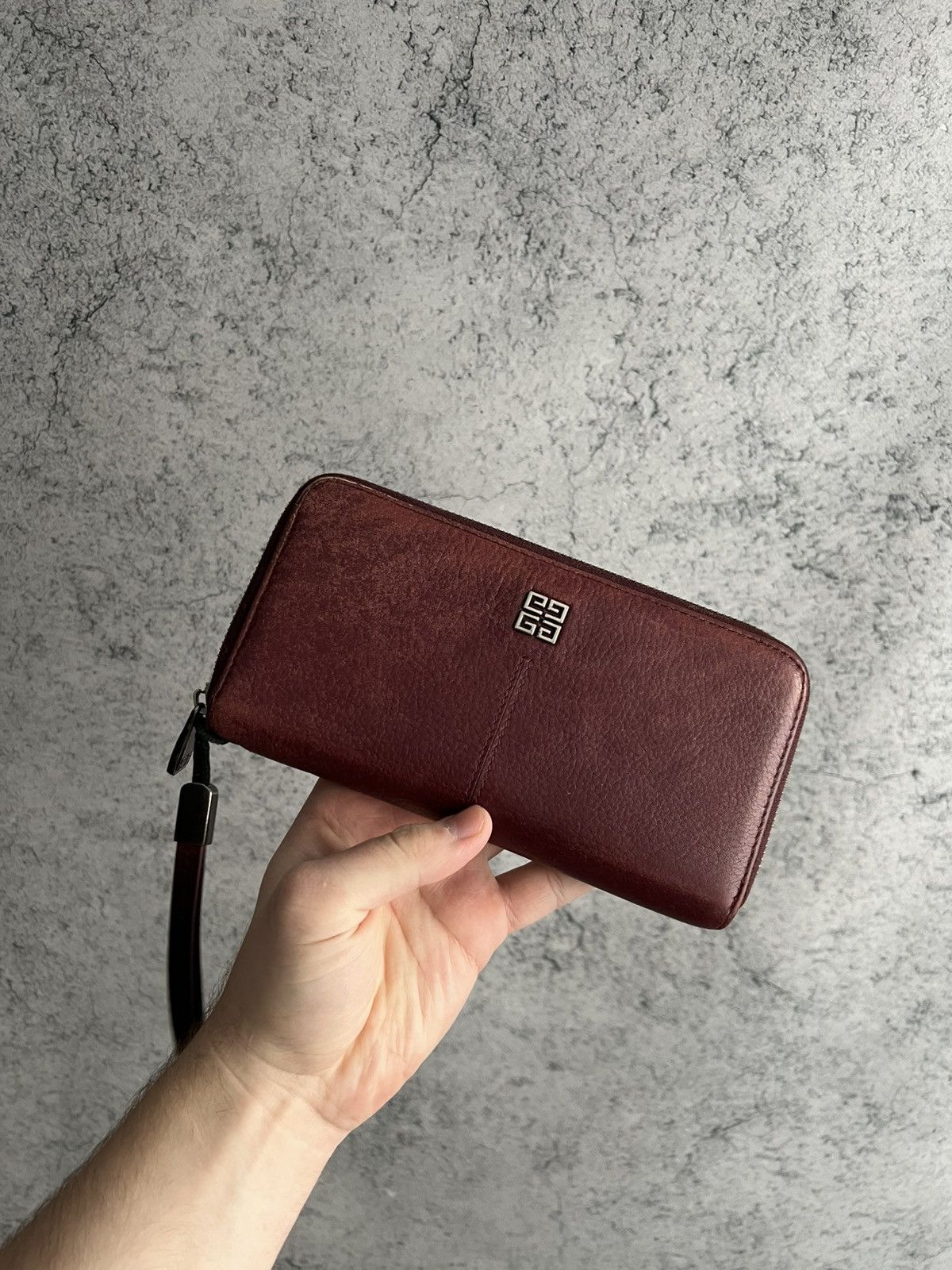 Givenchy Givenchy Leather Wallet Purse Red Luxury Size ONE SIZE - 1 Thumbnail