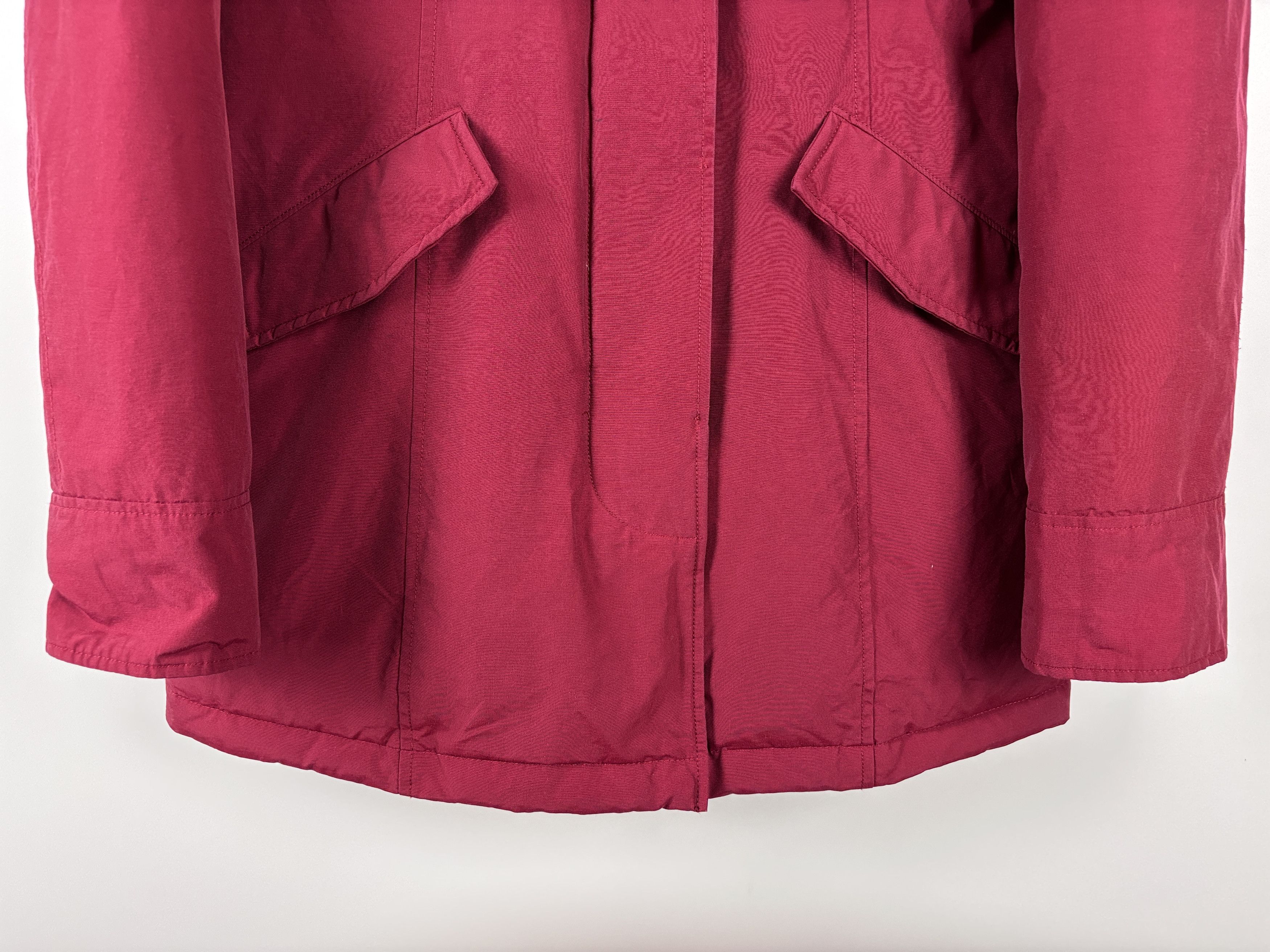 Woolrich Woolen Mills Womens Woolrich Arctic Down Hooded Parka Red Size M Size M / US 6-8 / IT 42-44 - 3 Thumbnail