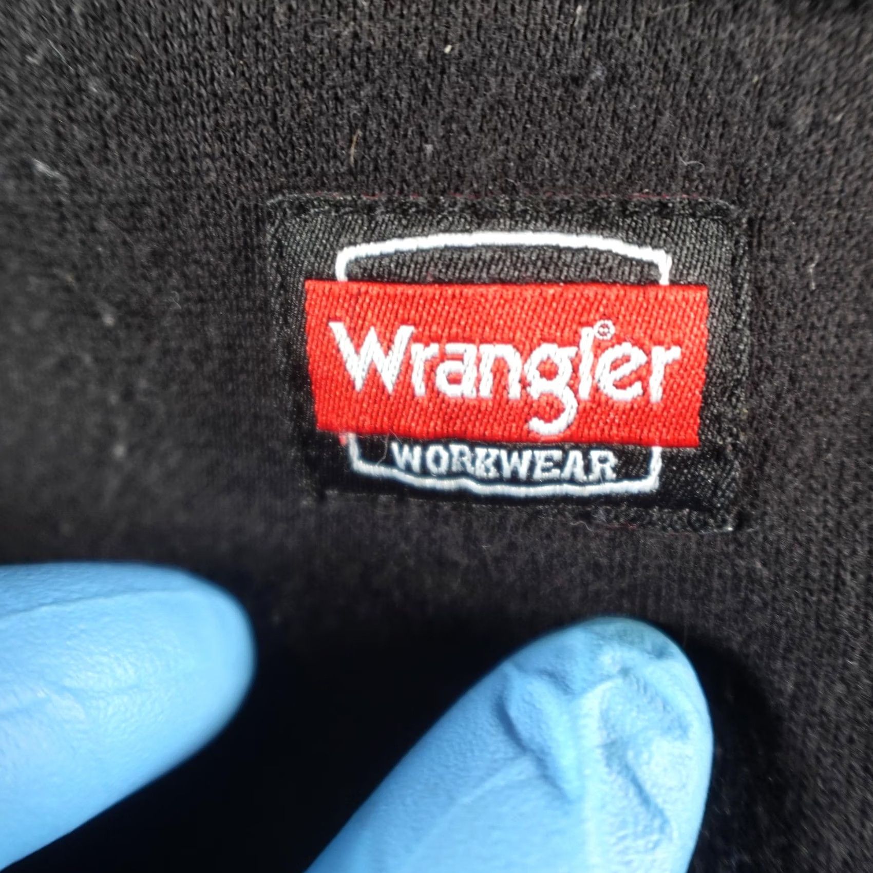 Wrangler Wrangler Jacket Mens XL Black Full Zip Hooded Fleece Heavyweight Warm Workwear Size US XL / EU 56 / 4 - 2 Thumbnail