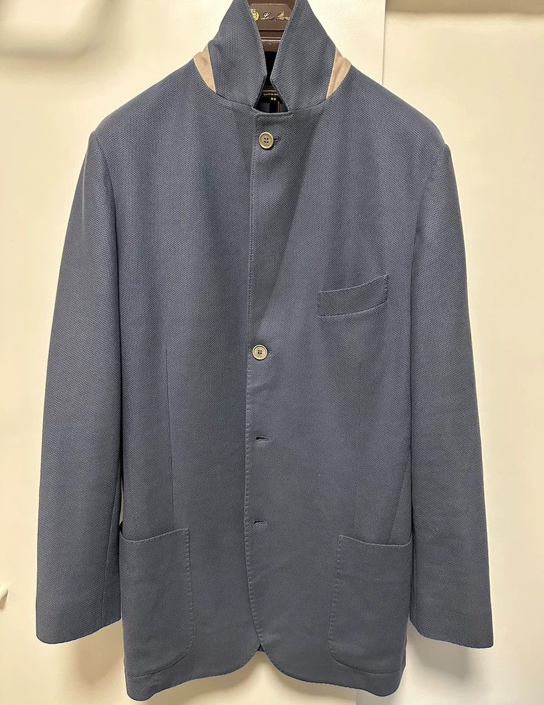 Loro Piana LORO PIANA Silk suit jacket Size US XL / EU 56 / 4 - 7 Thumbnail
