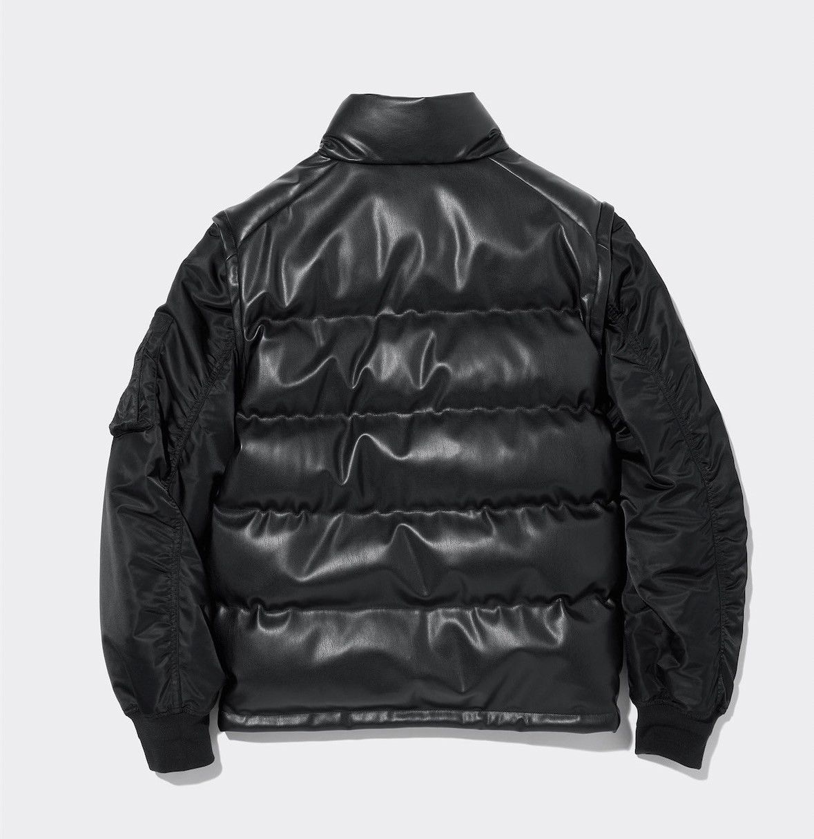 Japanese Brand UNDERCOVER × GU Convertible Padded Jacket Black 2 Way Size US L / EU 52-54 / 3 - 2 Thumbnail