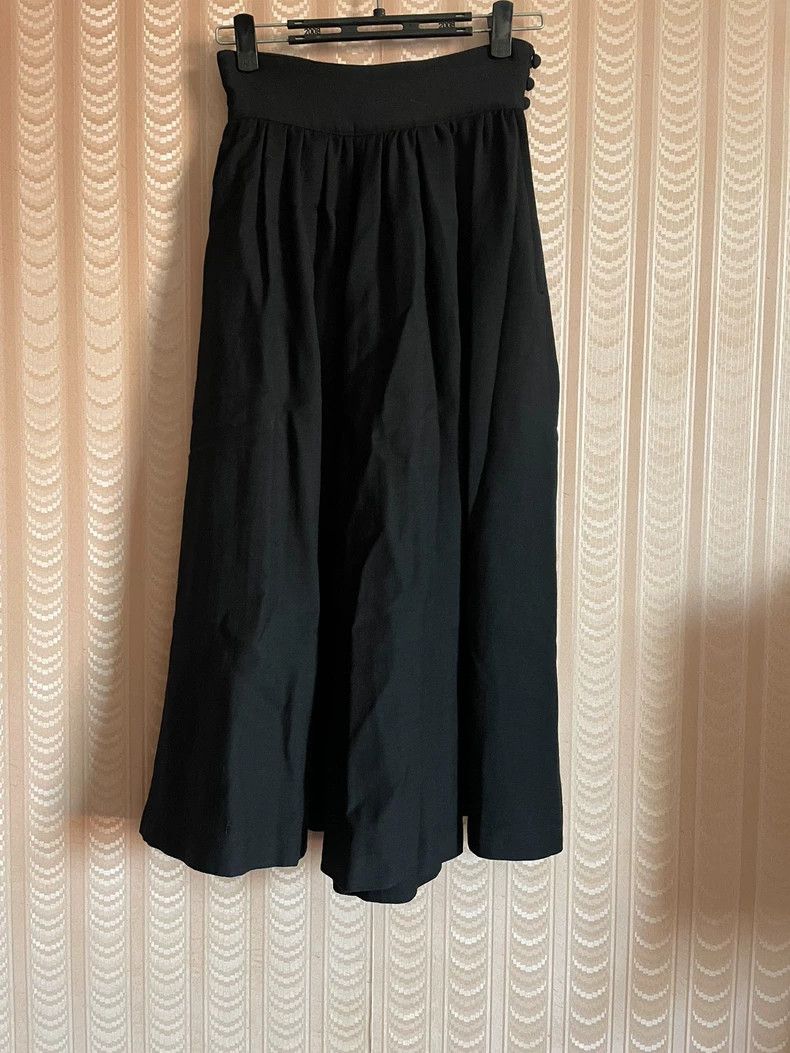 Comme des Garcons Comme Des Garcons Black Long Skirt, Pleated Skirt, Big Ski Size 24" / US 00 / IT 34 - 2 Thumbnail