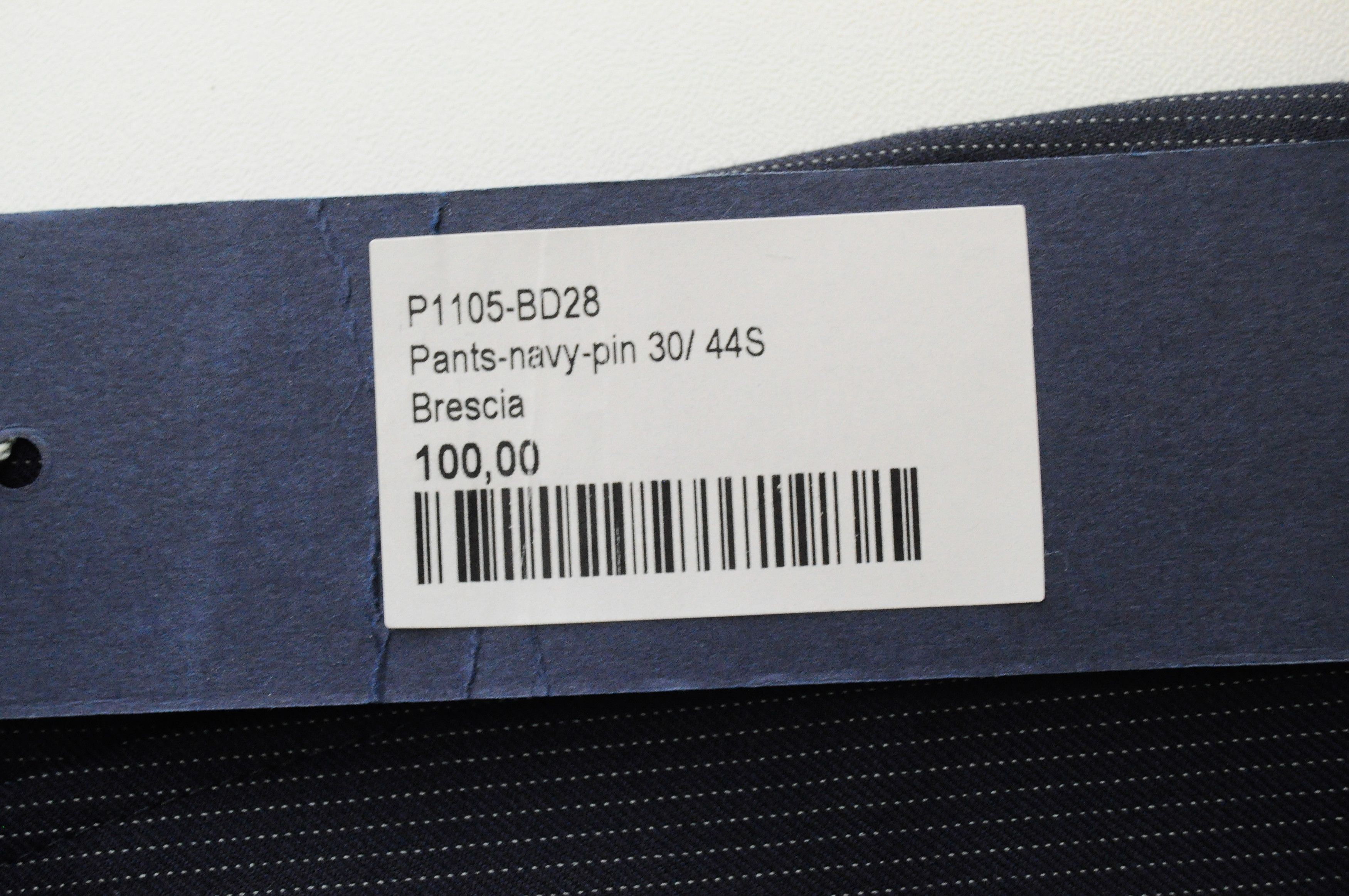 Suitsupply UK44S Navy Wool Pleated Trousers 60268 Size US 44 / EU 60 - 6 Thumbnail