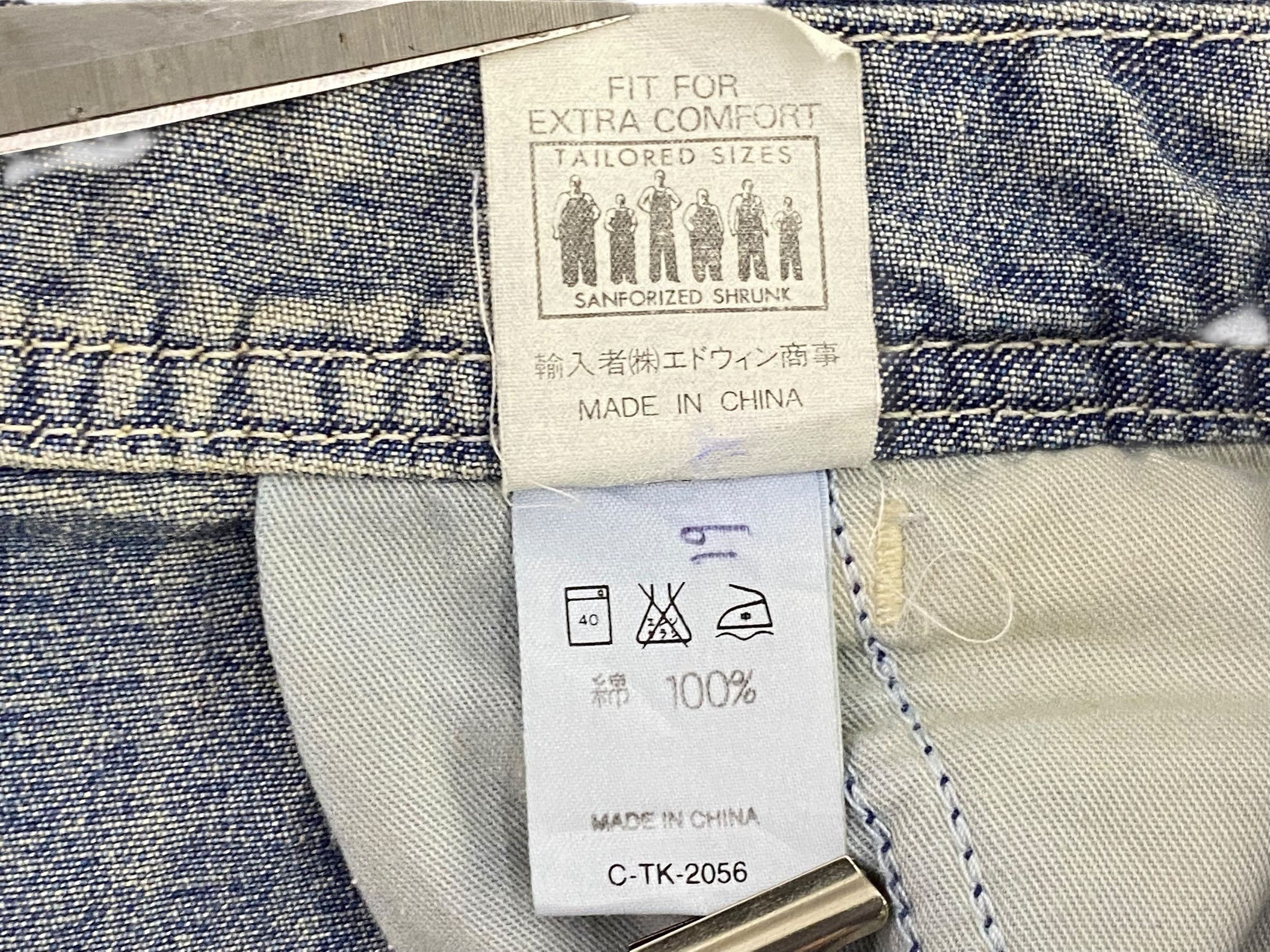Lee Lee Bib Overalls Workwear Jeans New Age Cowboy Size US 30 / EU 46 - 11 Thumbnail